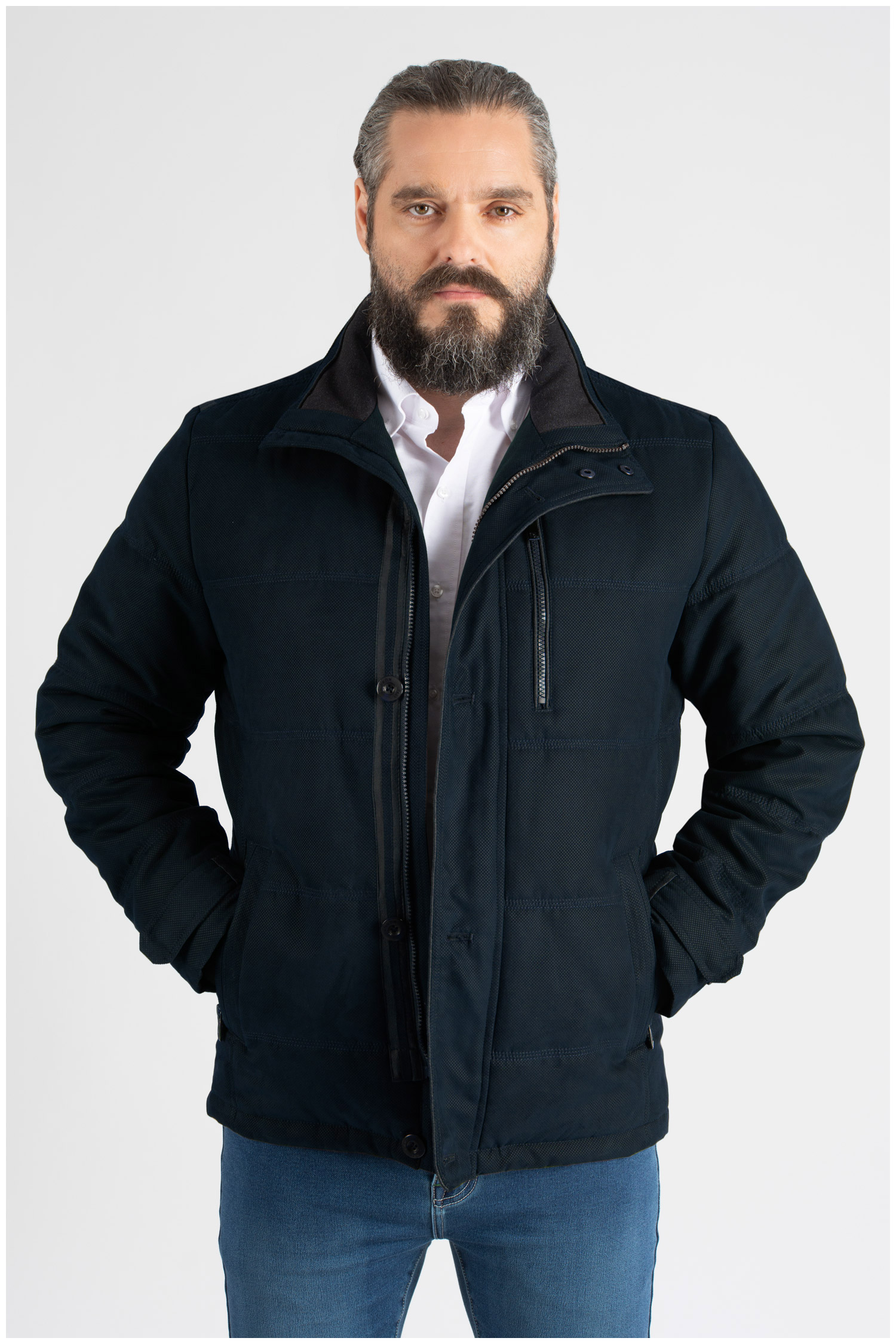 Abrigo, Chaquetones y Piel, 109782, MARINO | Zoom