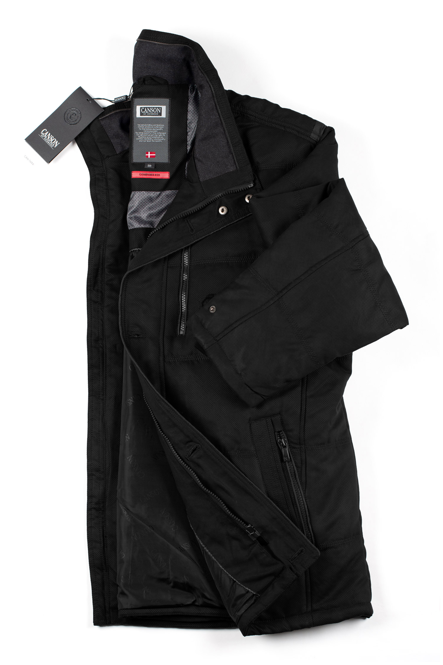 Abrigo, Chaquetones y Piel, 109782, NEGRO | Zoom