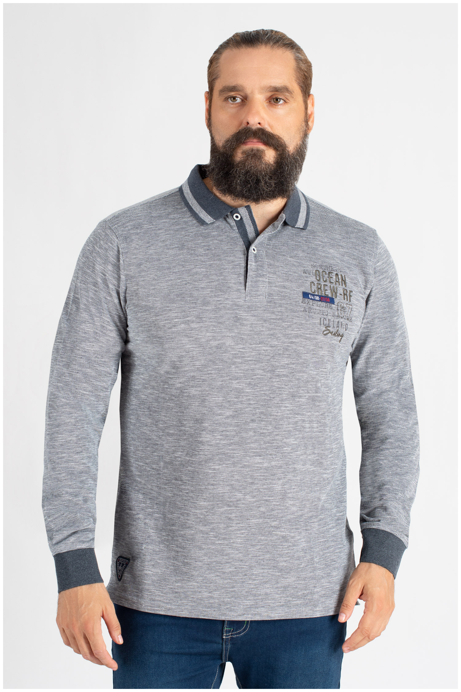 Sport, Polos M. Larga, 109800, GRIS MEDIO | Zoom