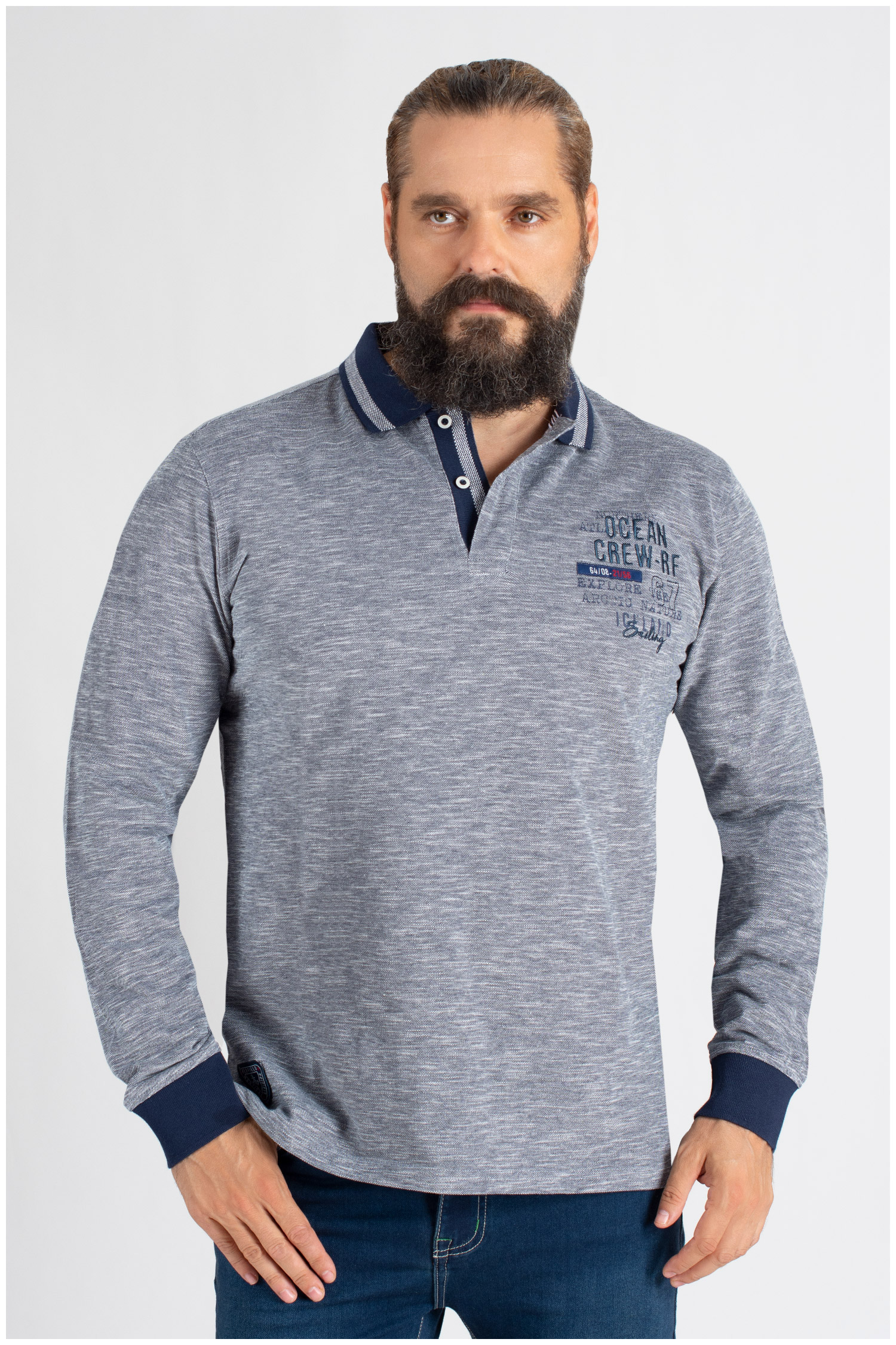 Sport, Polos M. Larga, 109800, INDIGO | Zoom