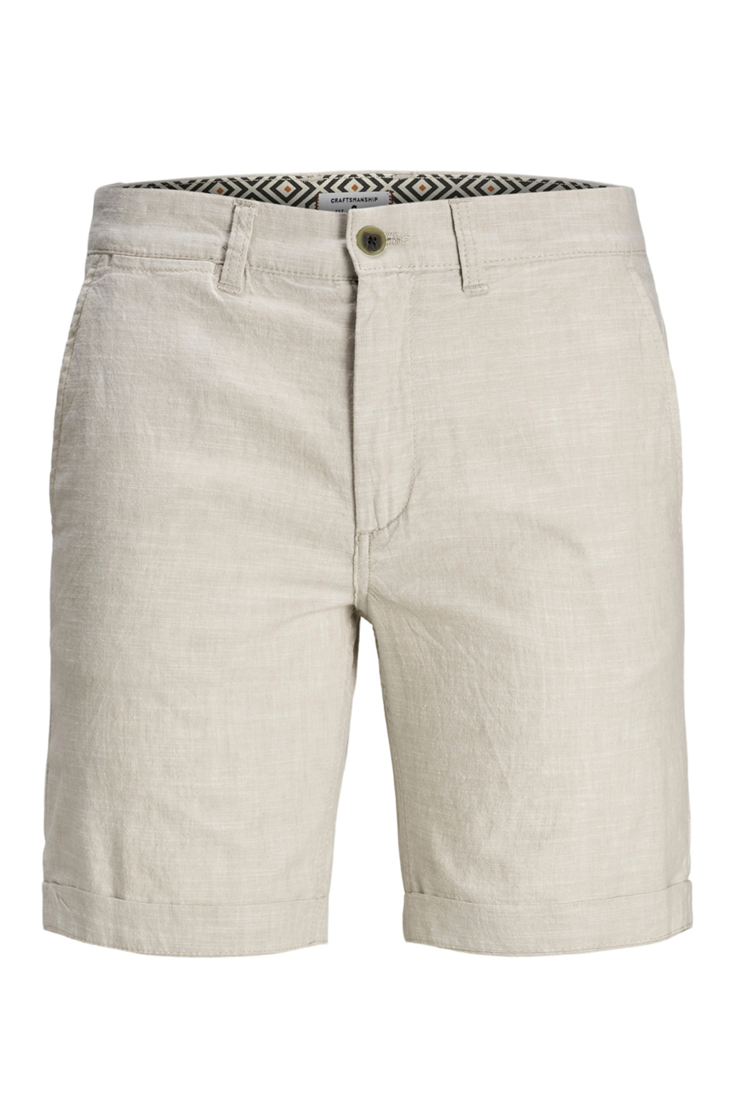 Pantalones, Bermudas, 109946, BEIGE | Zoom