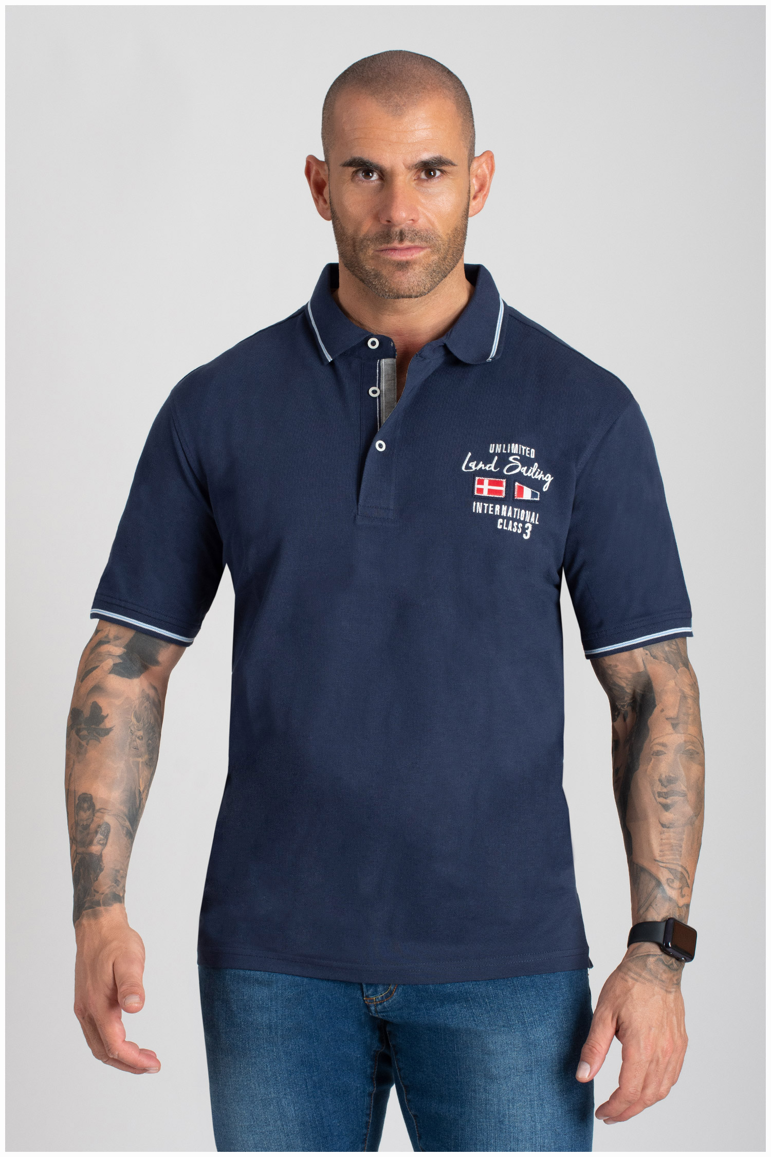 Sport, Polos M. Corta, 110028, MARINO | Zoom