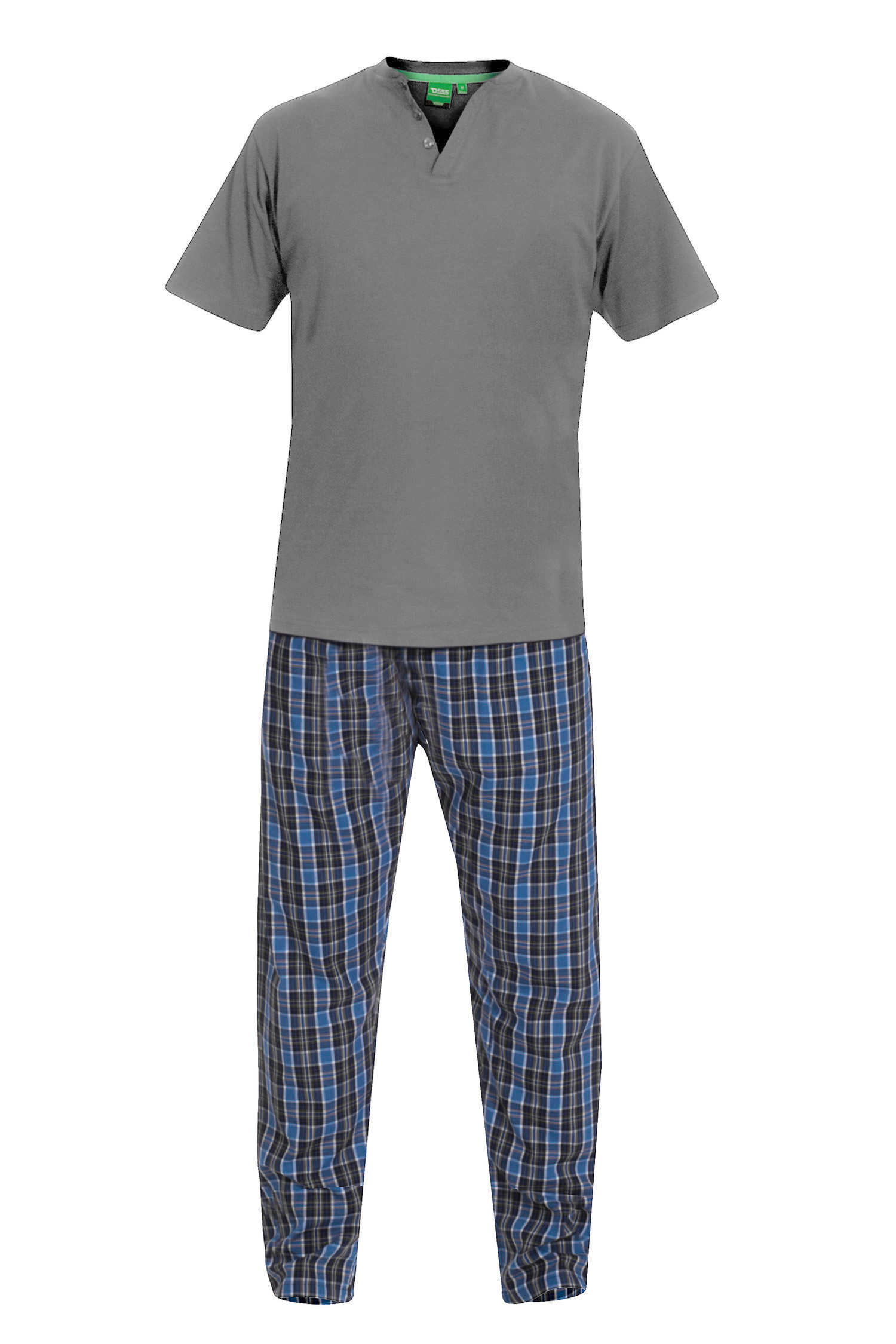 Homewear, Pijama M. Corta, 110413, GRIS MEDIO | Zoom
