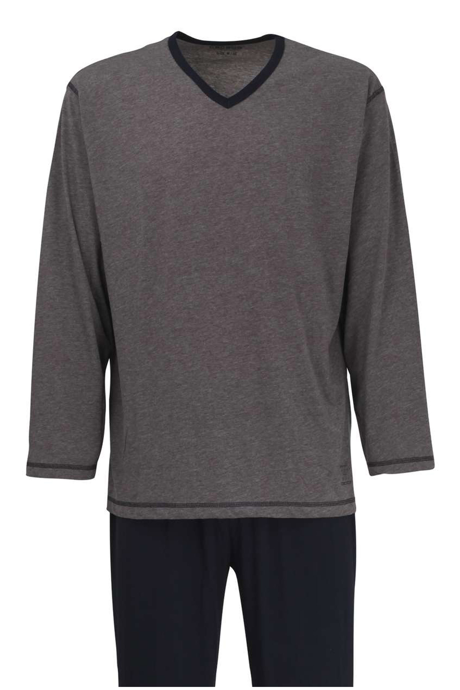 Homewear, Pijama M. Larga, 110578, GRIS MEDIO | Zoom