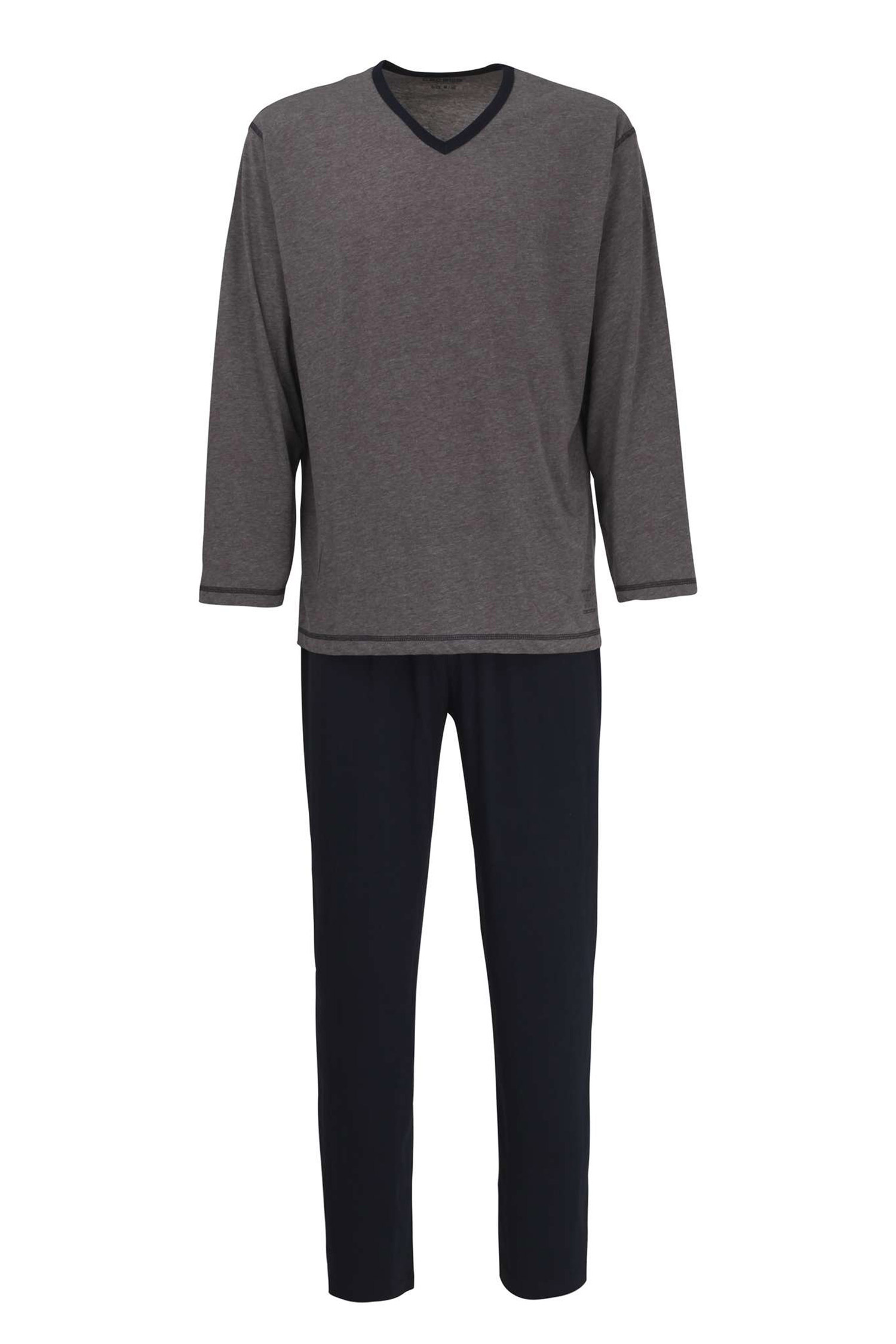 Homewear, Pijama M. Larga, 110578, GRIS MEDIO | Zoom