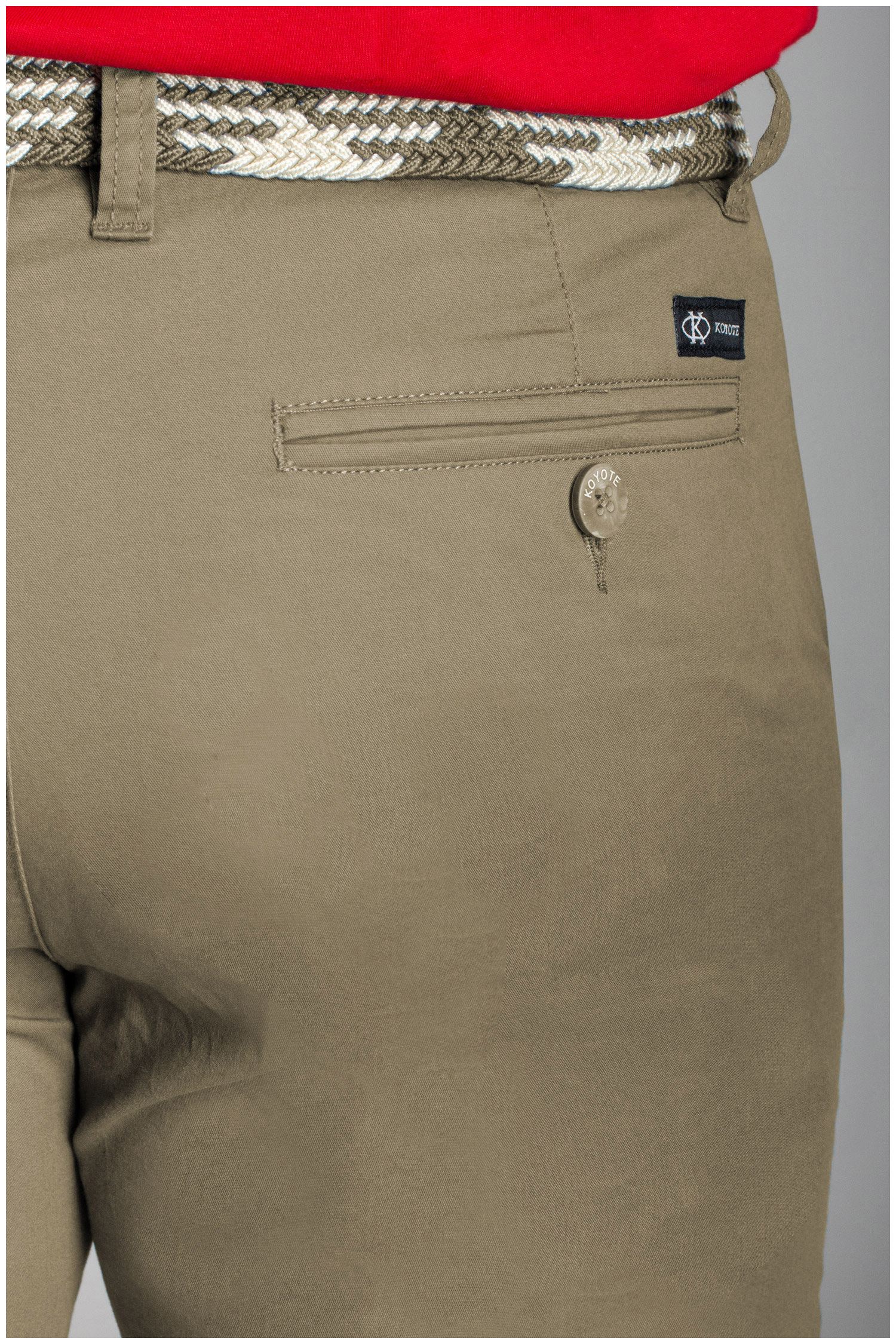 Pantalones, Bermudas, 110733, BEIGE | Zoom