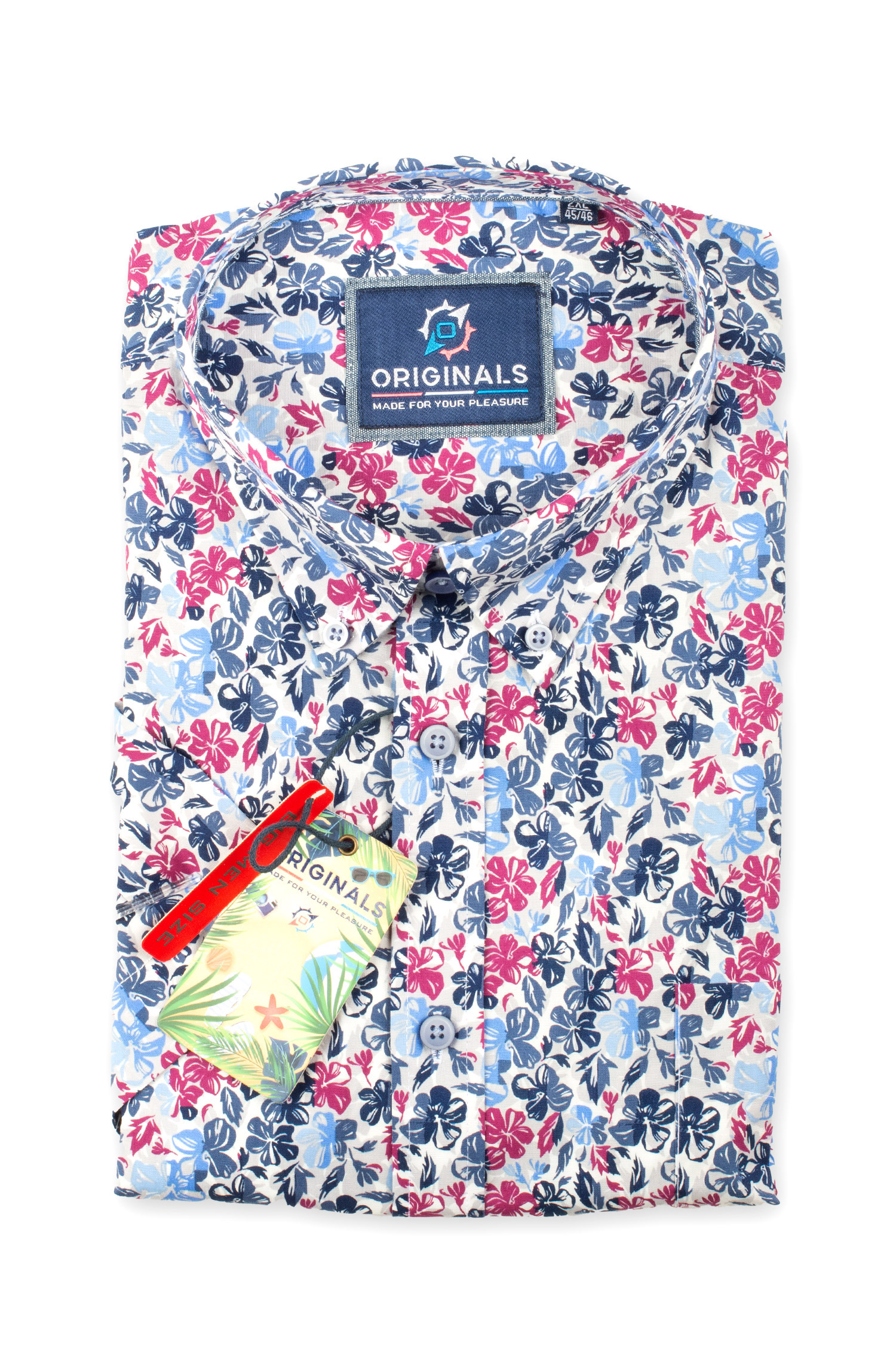 Camisas, Sport Manga Corta, 110858, MARINO | Zoom