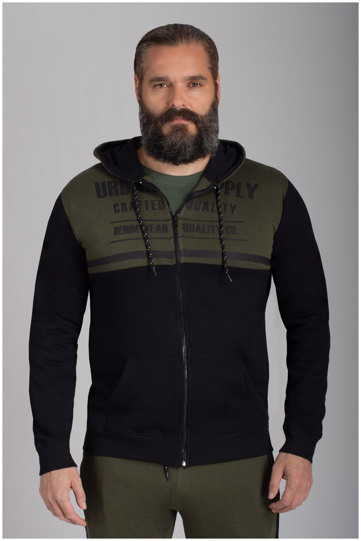 Sport, Chaquetas y Sudaderas, 111010, KAKI | Zoom