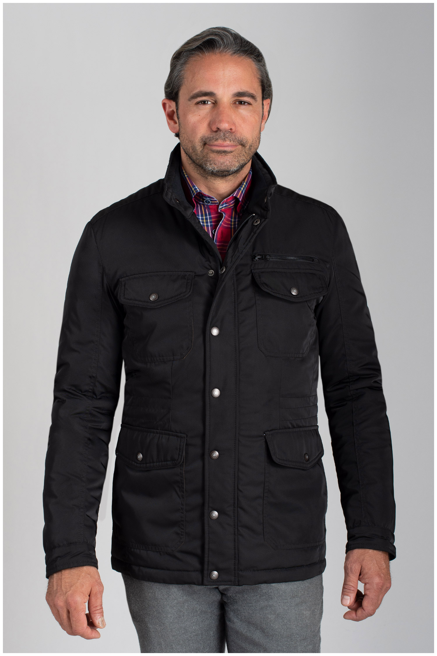 Abrigo, Chaquetones y Piel, 111032, NEGRO | Zoom