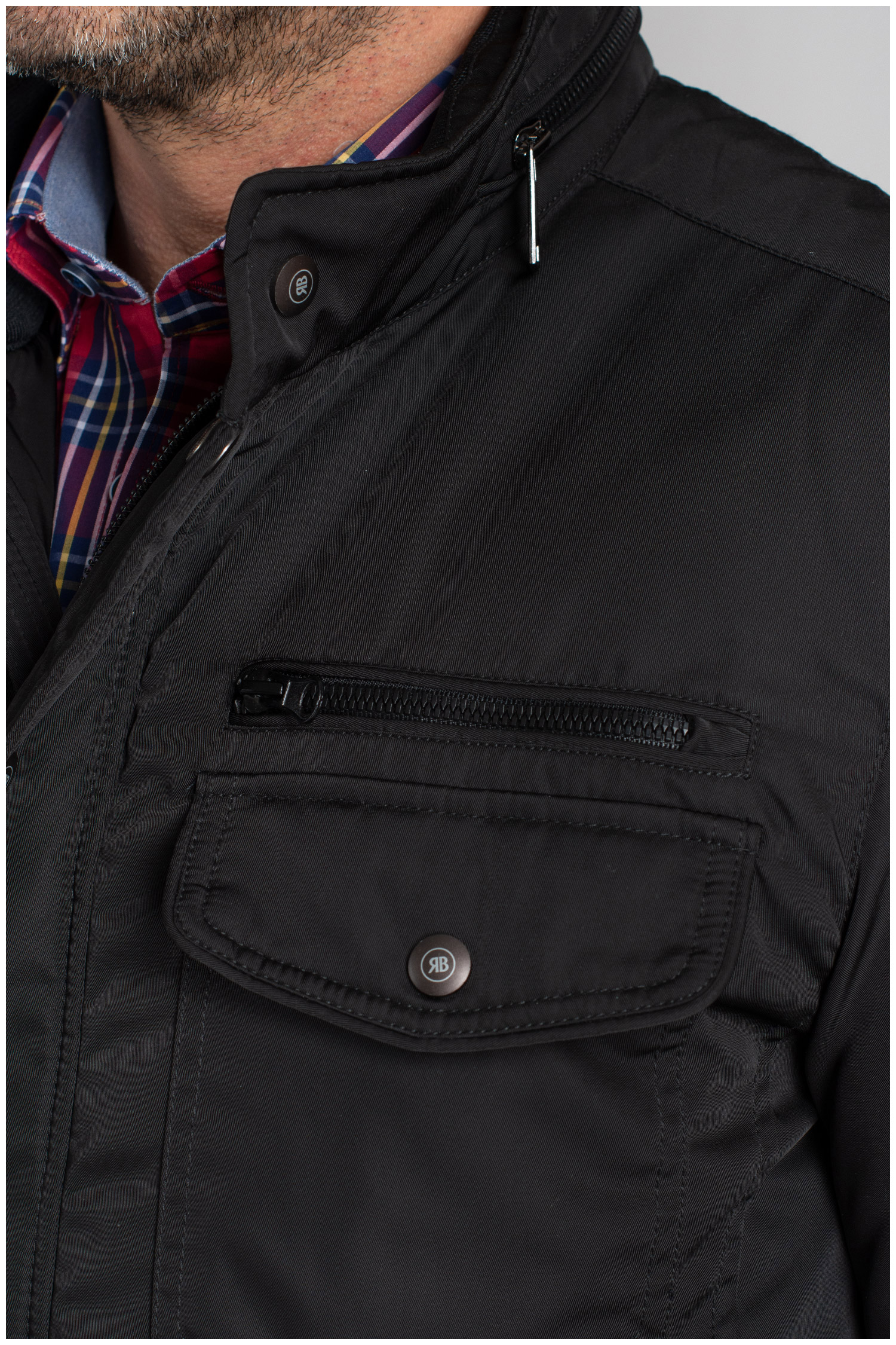 Abrigo, Chaquetones y Piel, 111032, NEGRO | Zoom