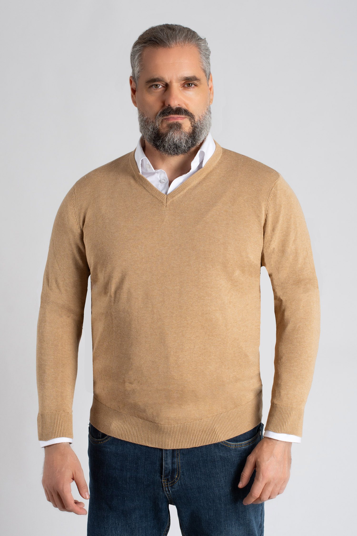 Punto, Jerseys, 111039, CAMEL | Zoom