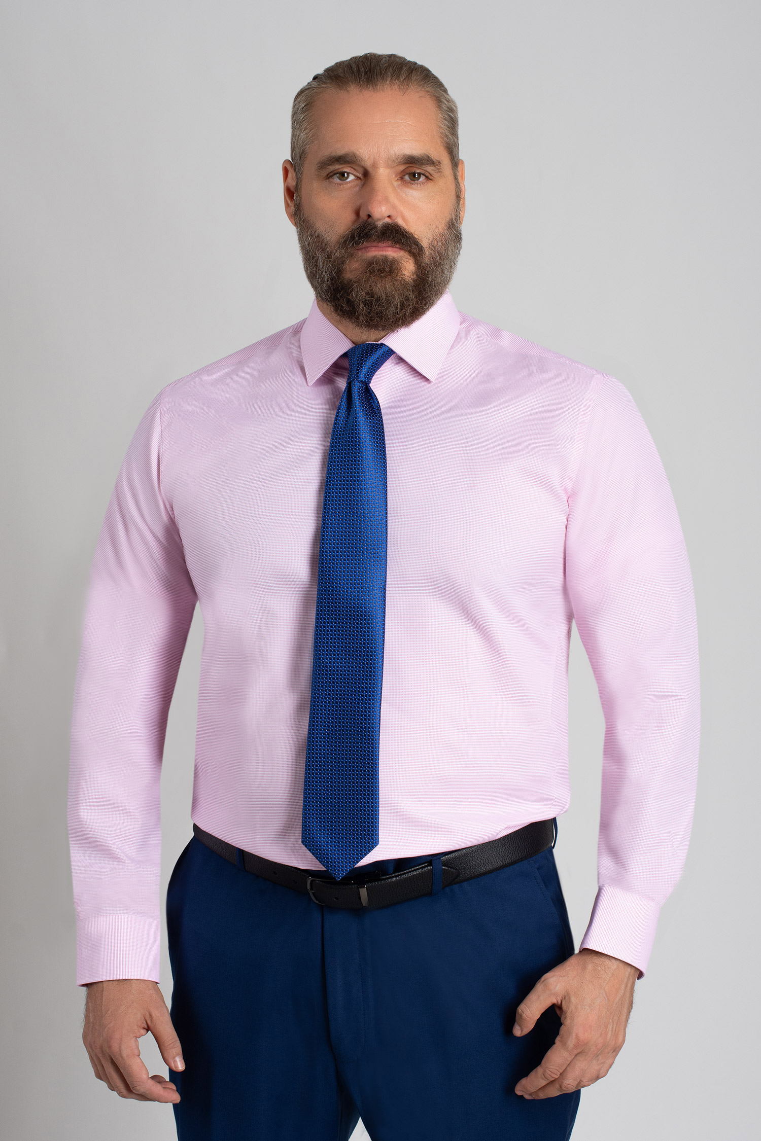 Camisas, Vestir Manga Larga, 111582, ROSA | Zoom