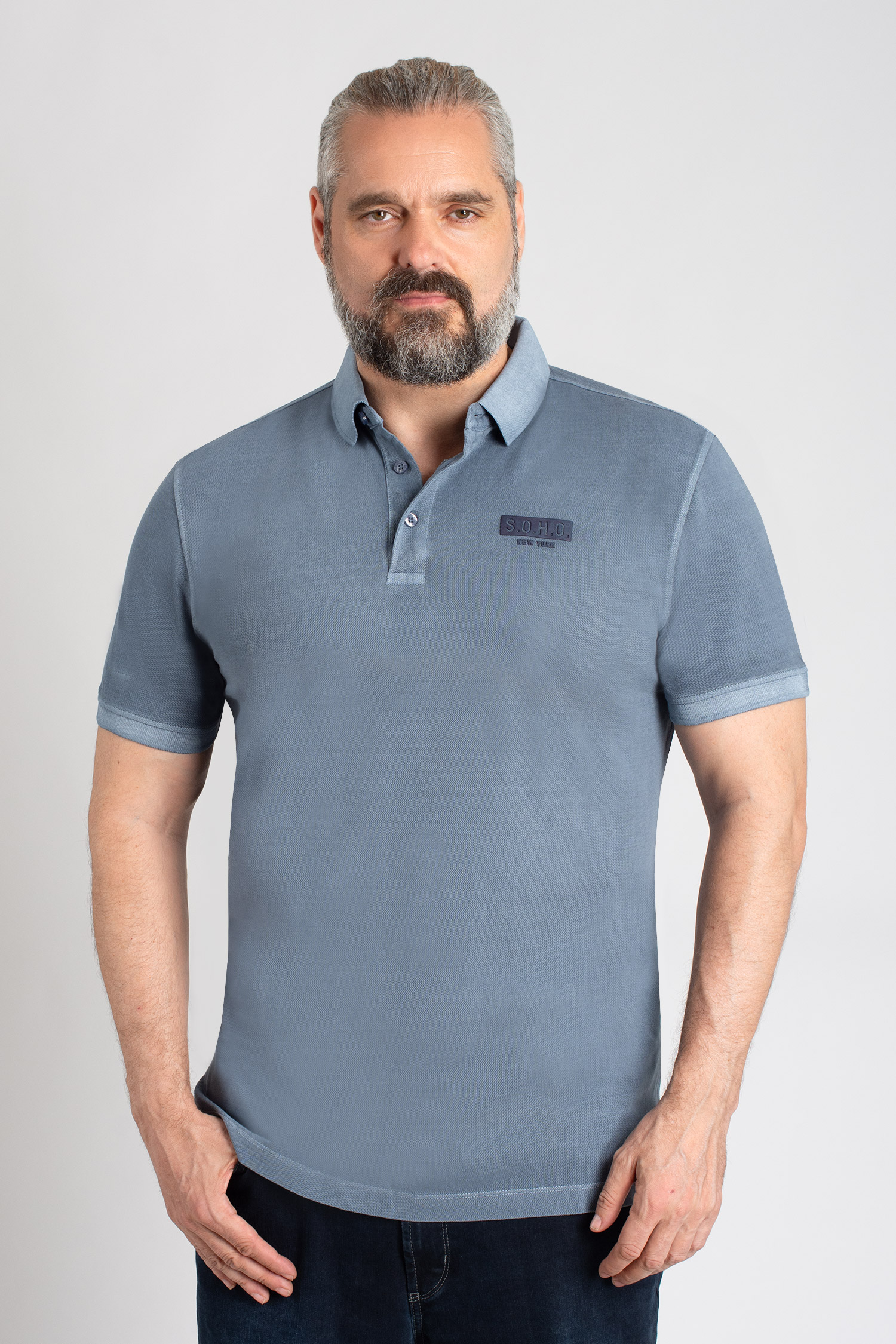Sport, Polos M. Corta, 111614, INDIGO | Zoom