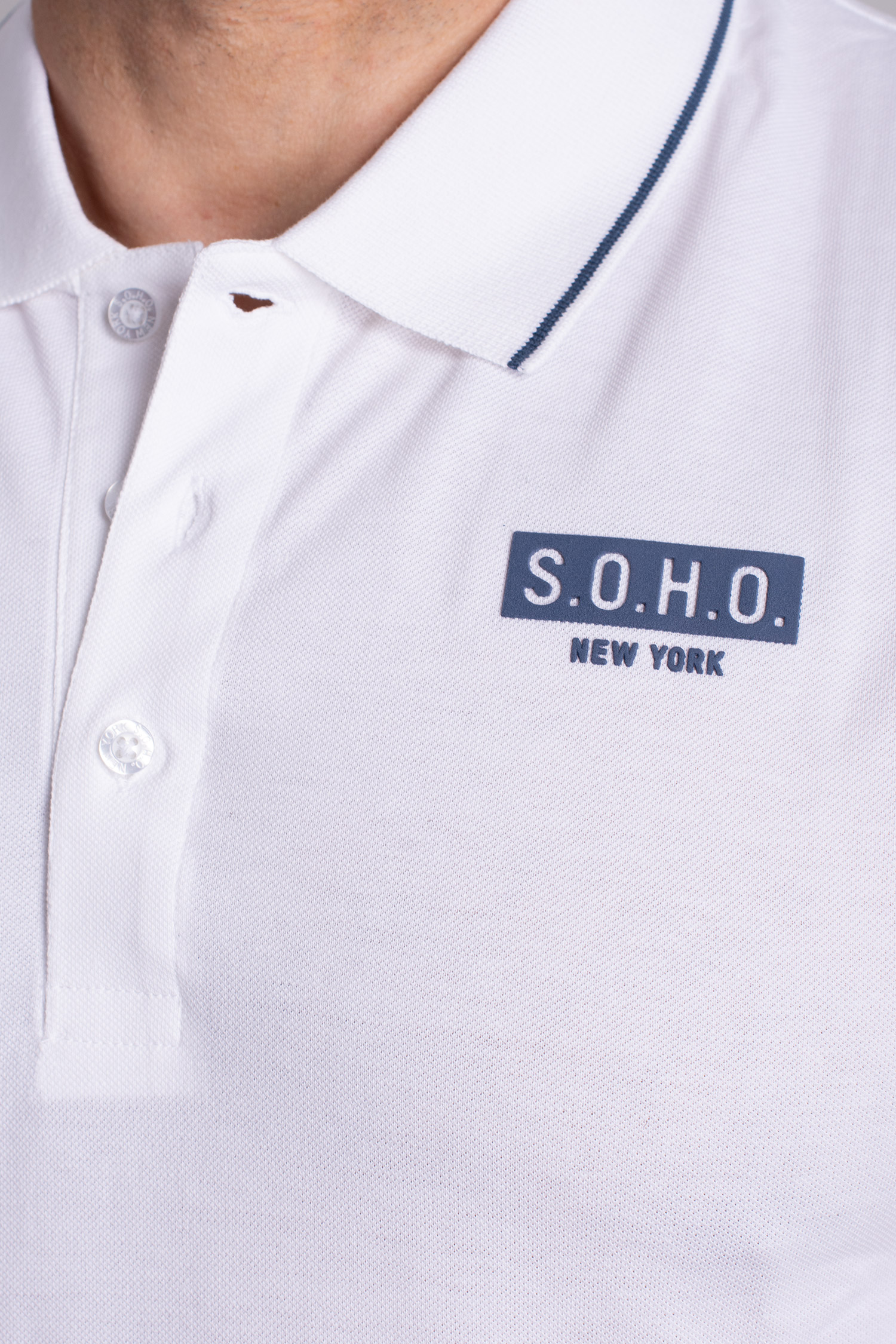 Sport, Polos M. Corta, 111617, BLANCO | Zoom