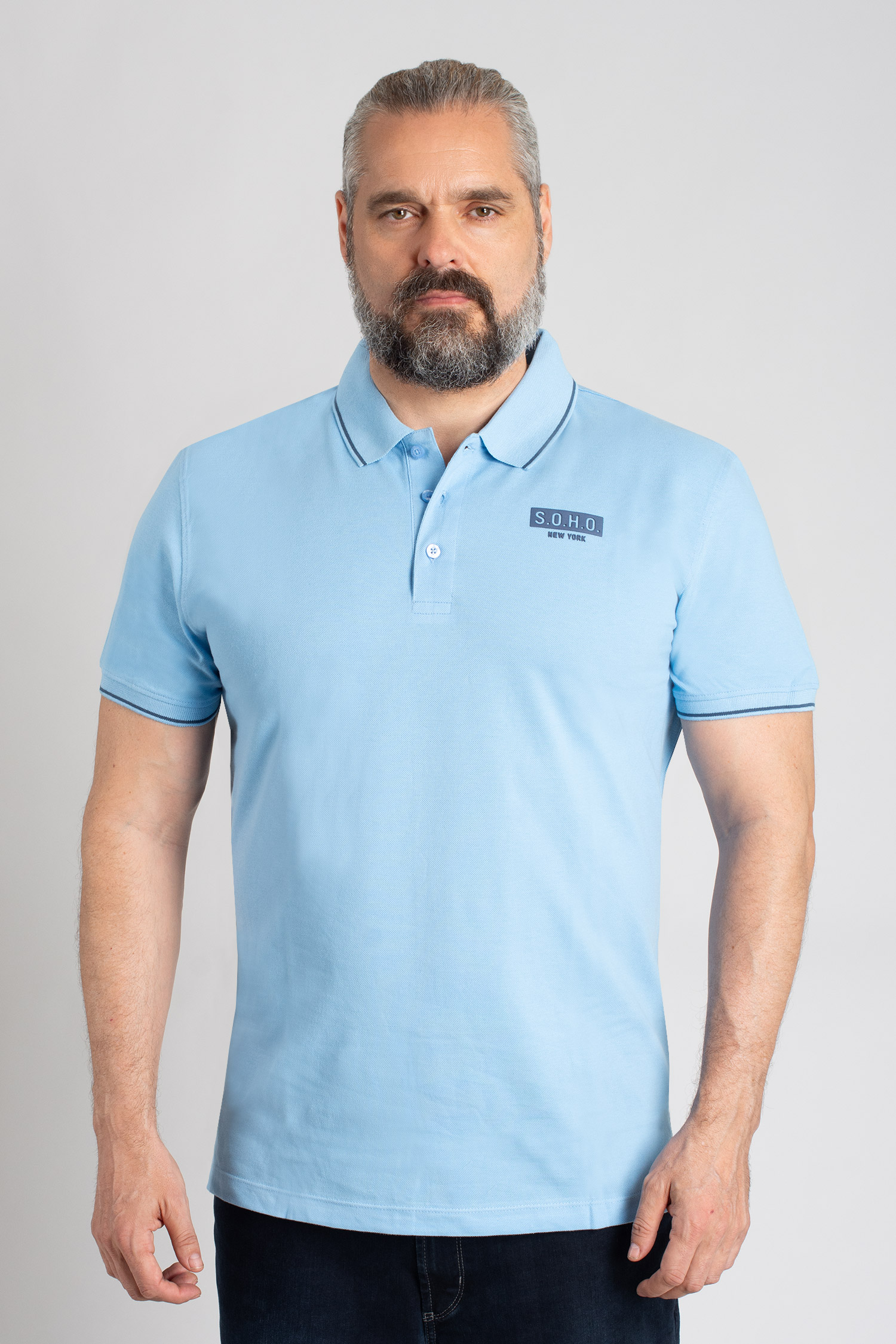 Sport, Polos M. Corta, 111617, COBALTO | Zoom