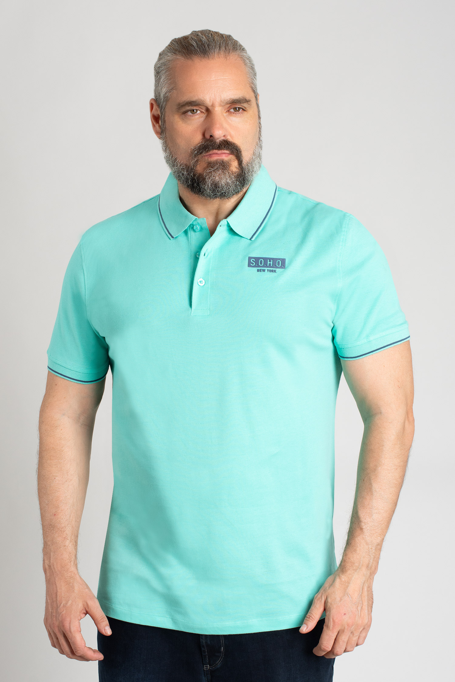 Sport, Polos M. Corta, 111617, TURQUESA | Zoom
