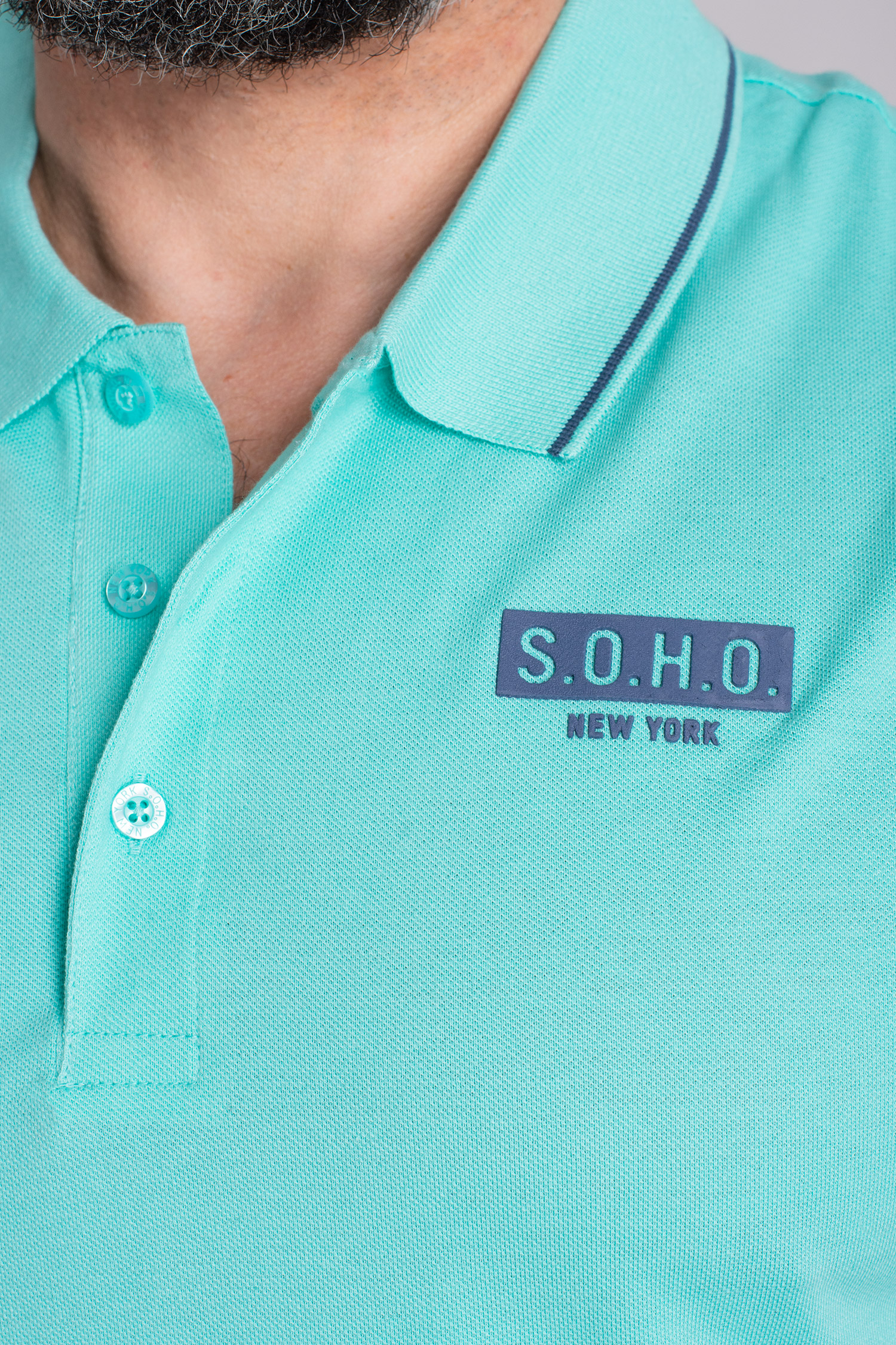 Sport, Polos M. Corta, 111617, TURQUESA | Zoom