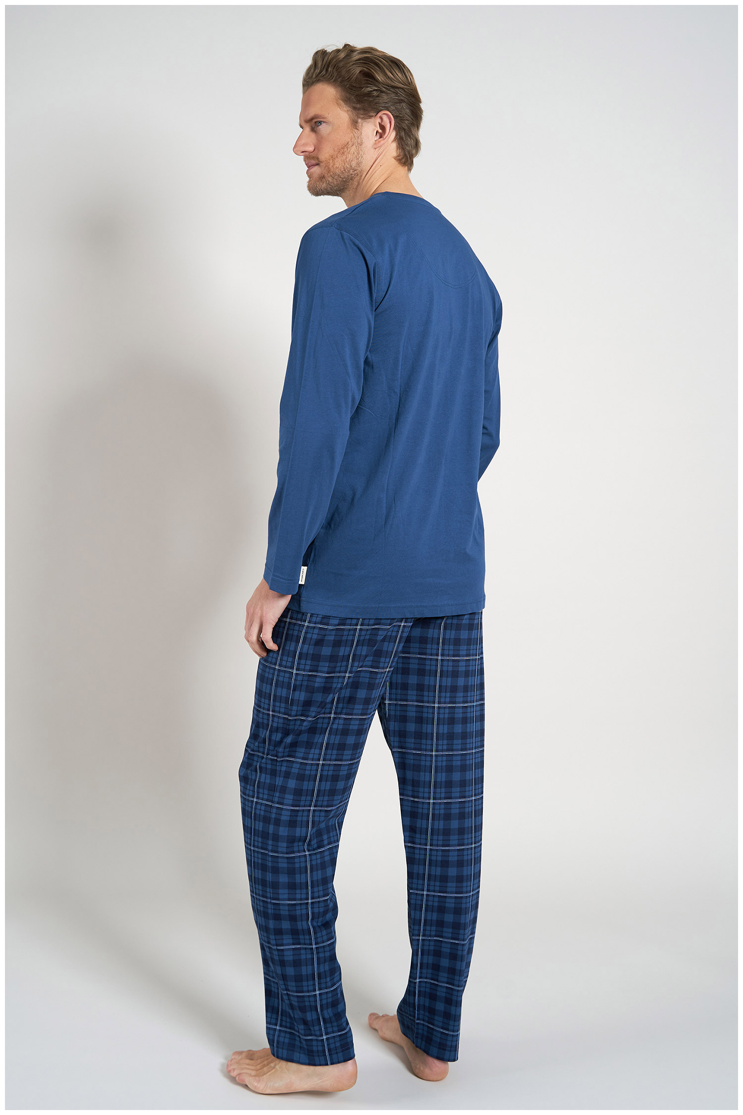 Homewear, Pijama M. Larga, 111892, MARINO | Zoom
