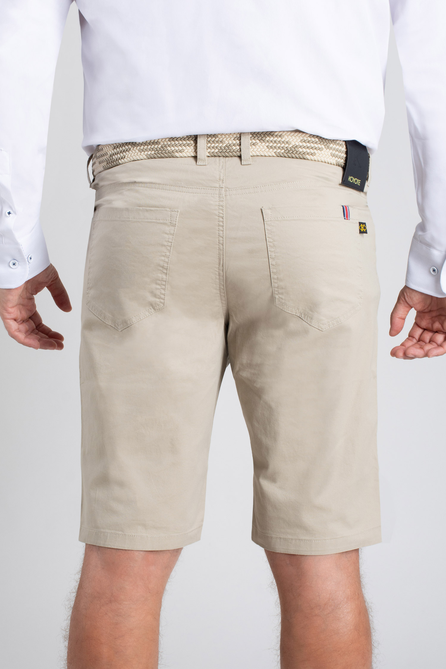 Pantalones, Bermudas, 112066, BEIGE | Zoom