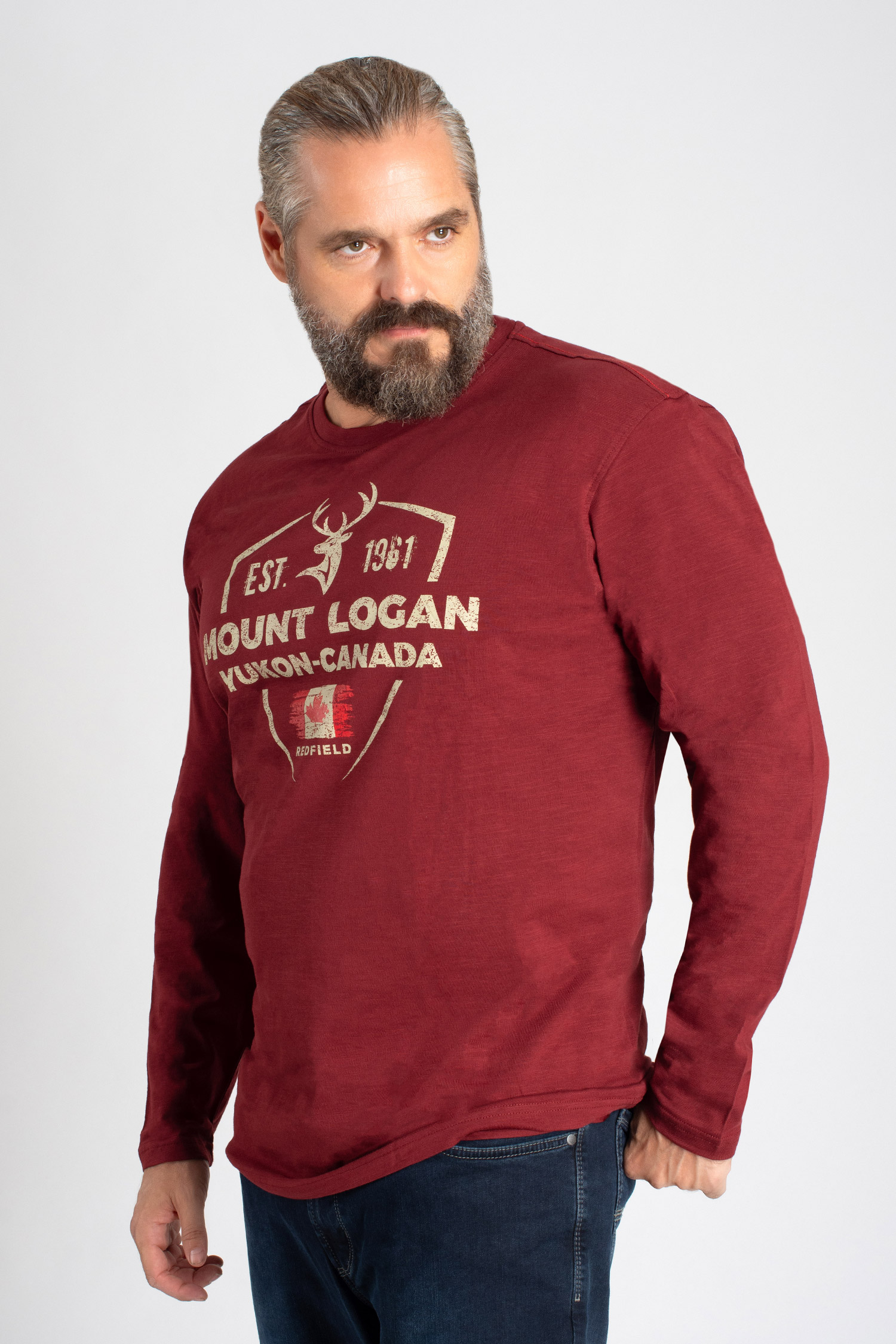 Sport, Camisetas M. Larga, 112399, GRANATE | Zoom