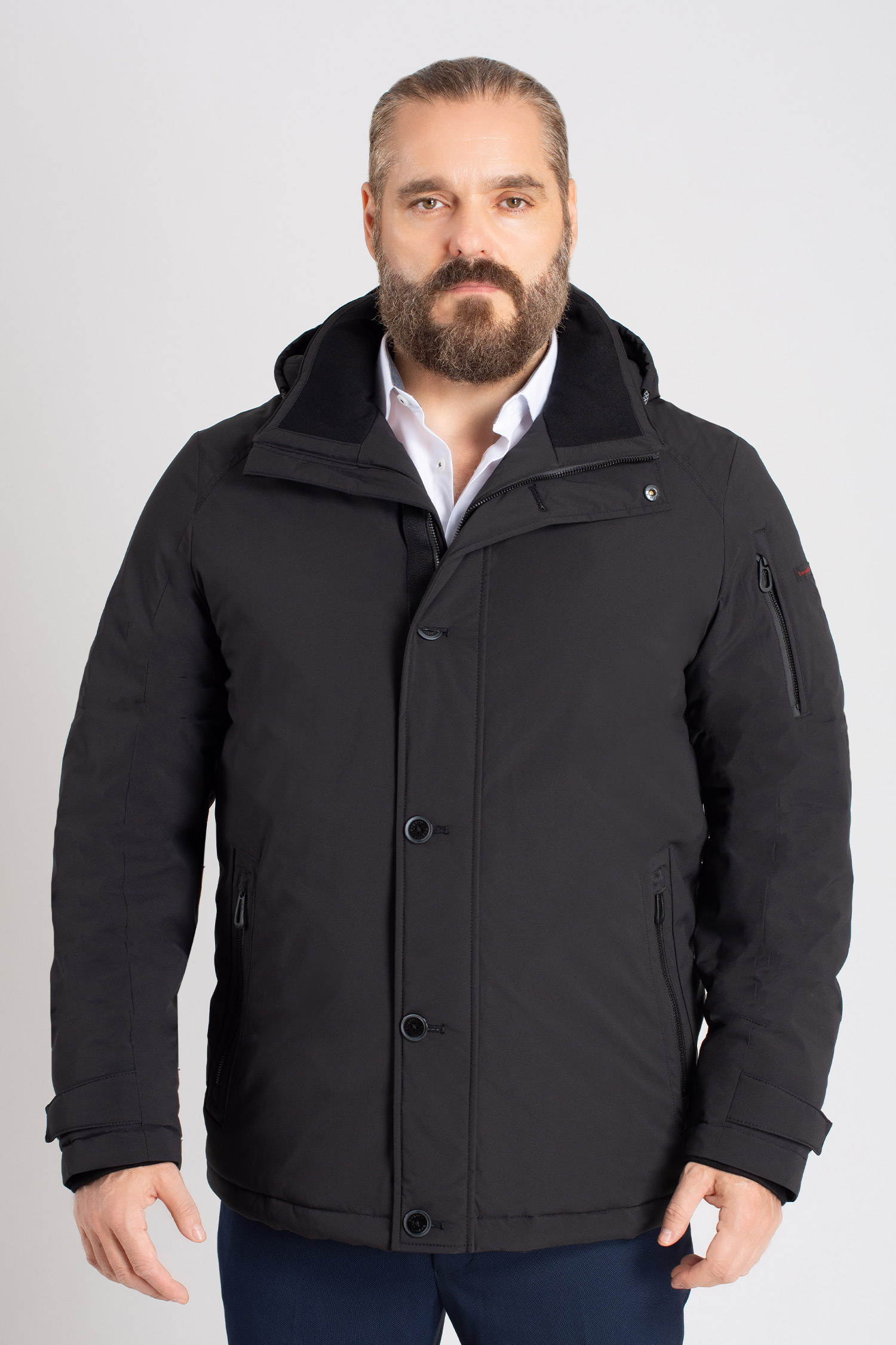 Abrigo, Chaquetones y Piel, 112418, NEGRO | Zoom