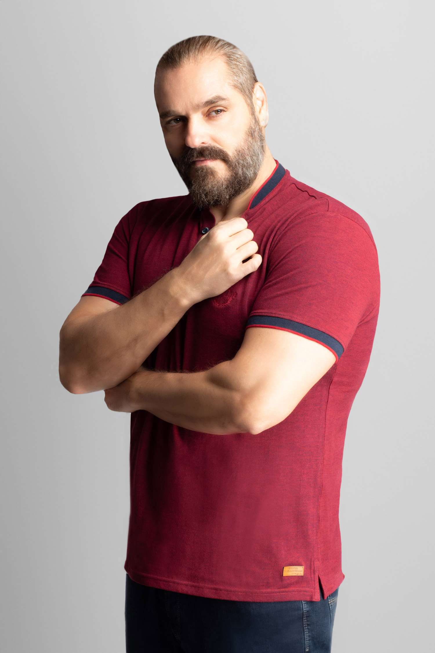 Sport, Polos M. Corta, 112514, GRANATE | Zoom