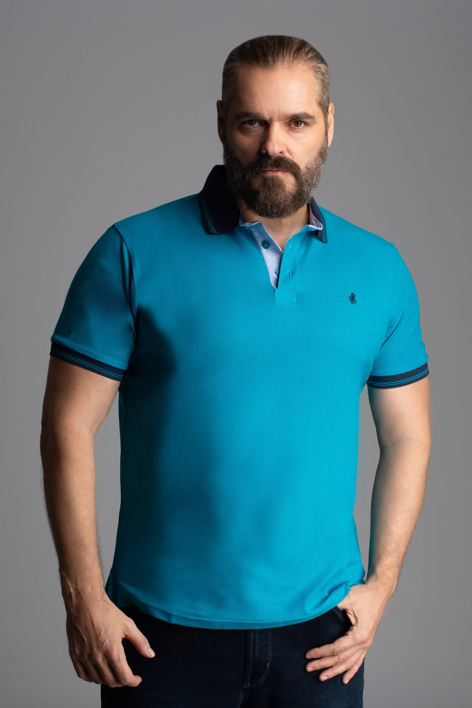 Sport, Polos M. Corta, 112516, TURQUESA | Zoom