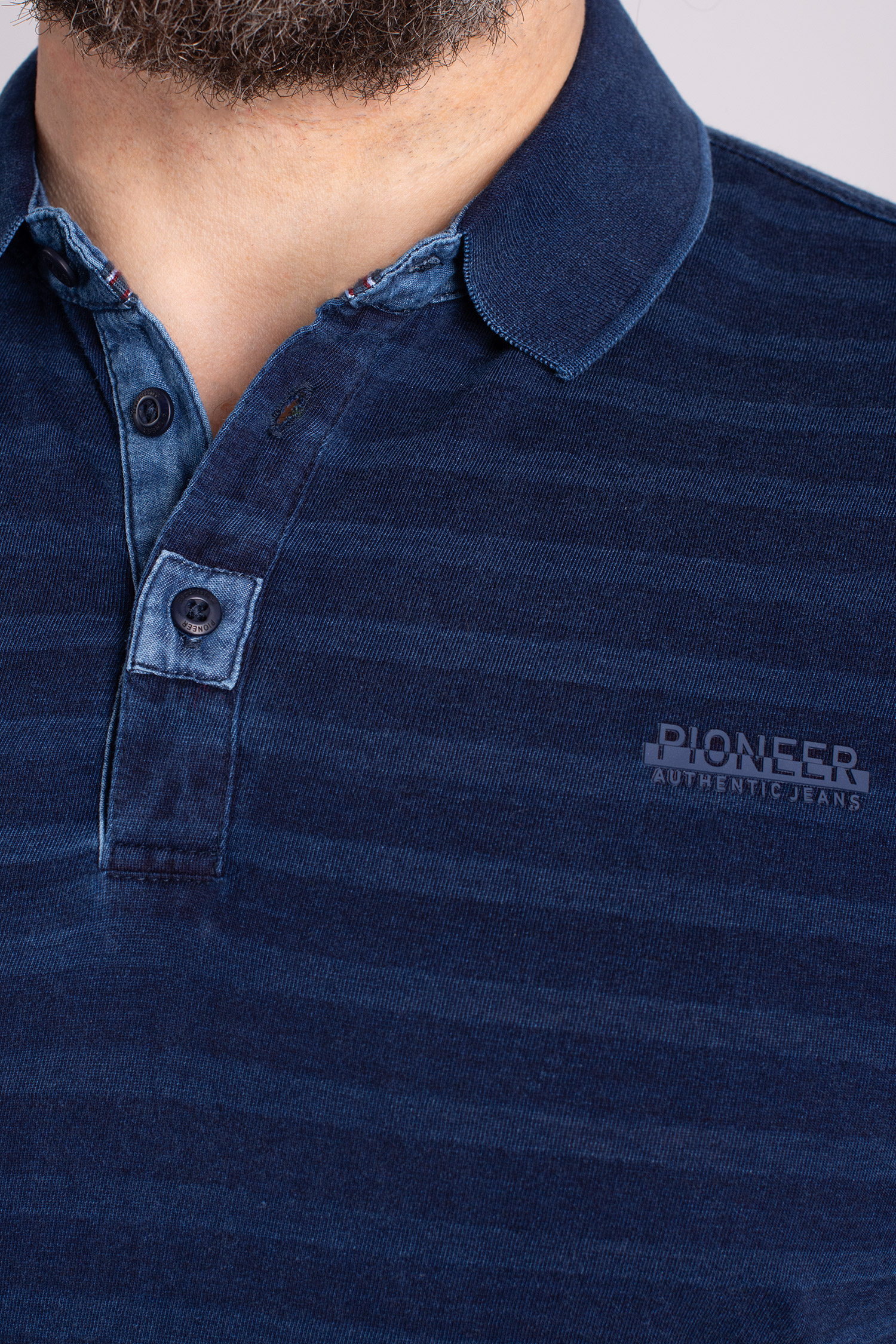 Sport, Polos M. Larga, 112818, INDIGO | Zoom