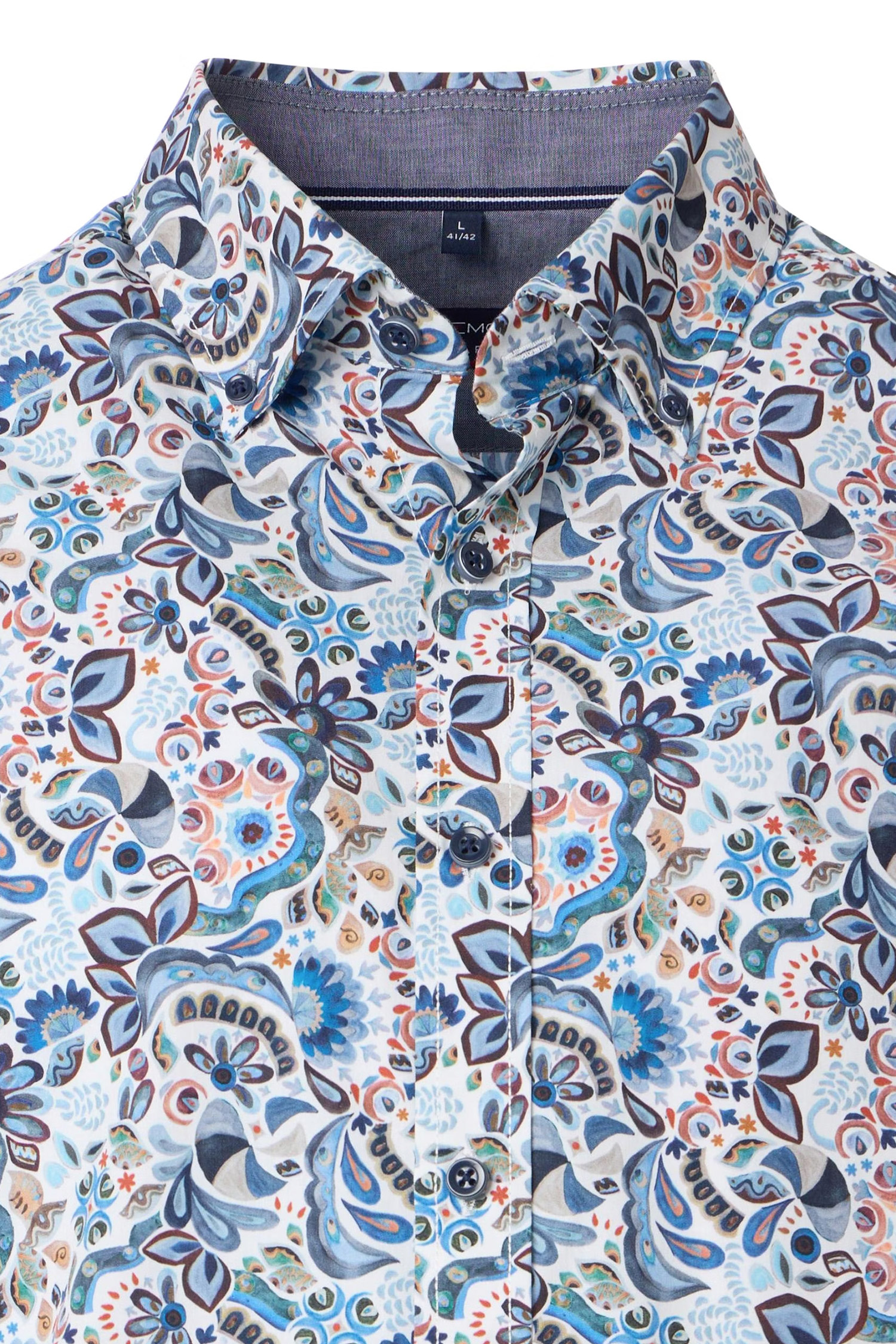 Camisas, Sport Manga Larga, 112894, MARINO | Zoom