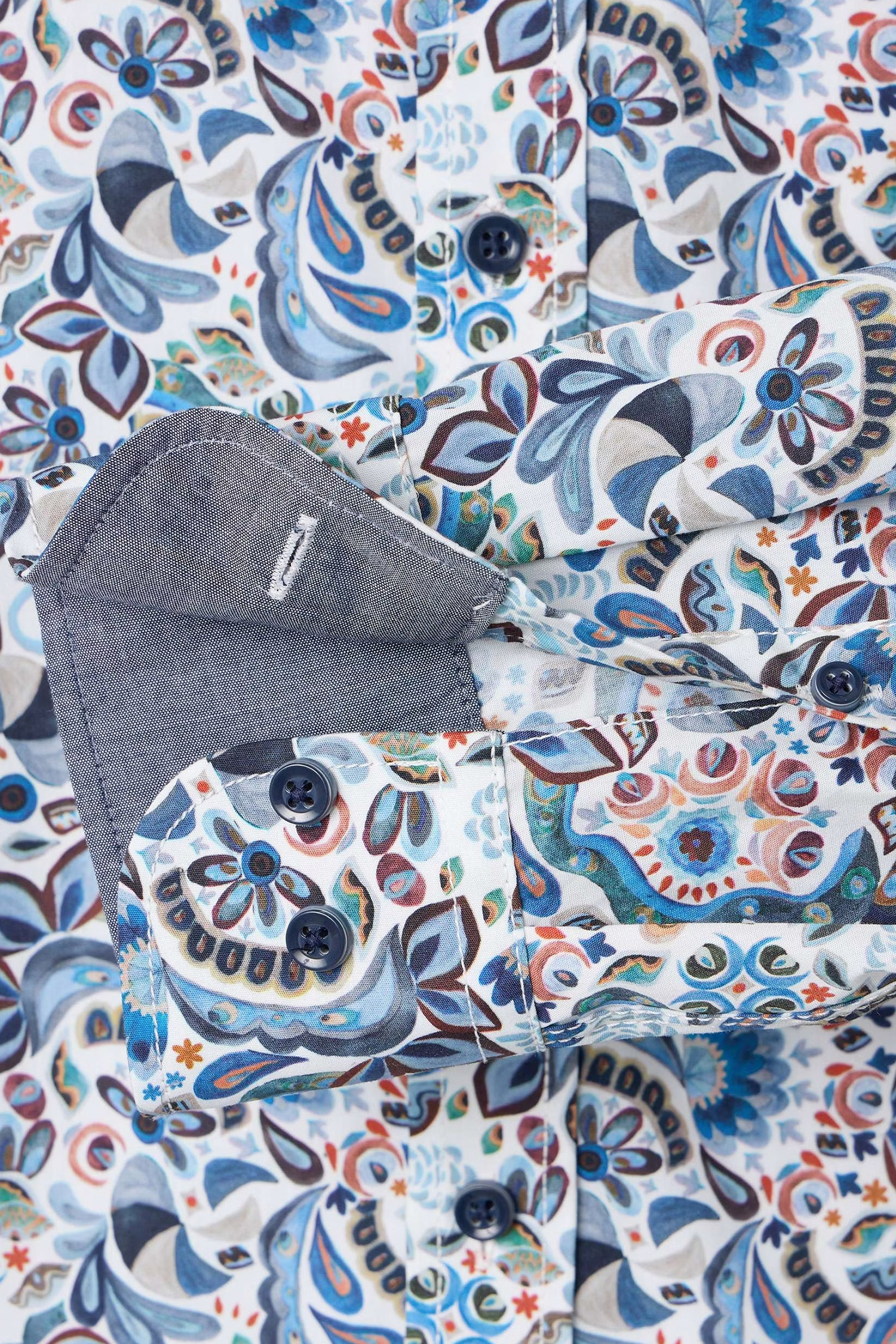 Camisas, Sport Manga Larga, 112894, MARINO | Zoom