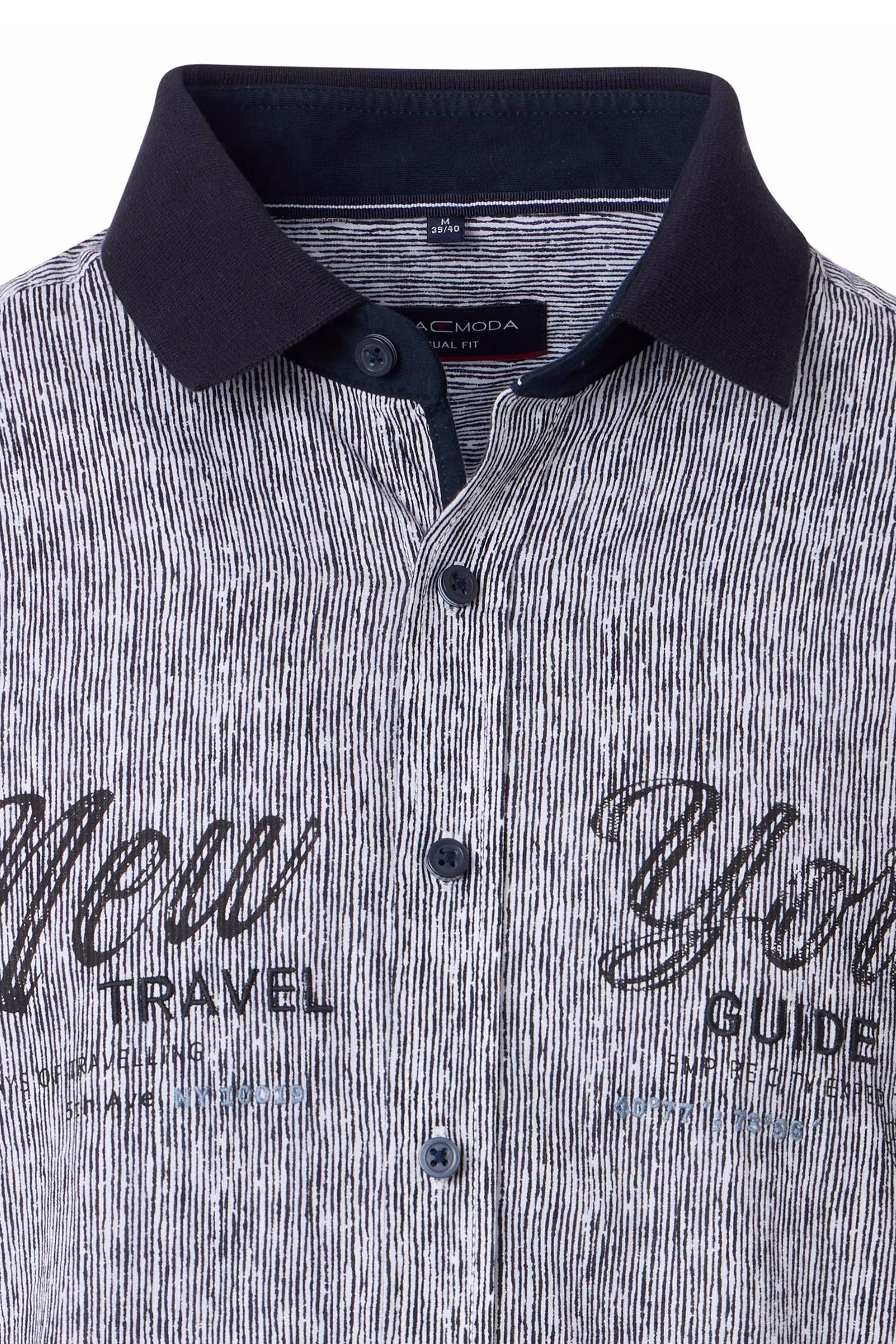 Camisas, Sport Manga Corta, 112940, MARINO | Zoom