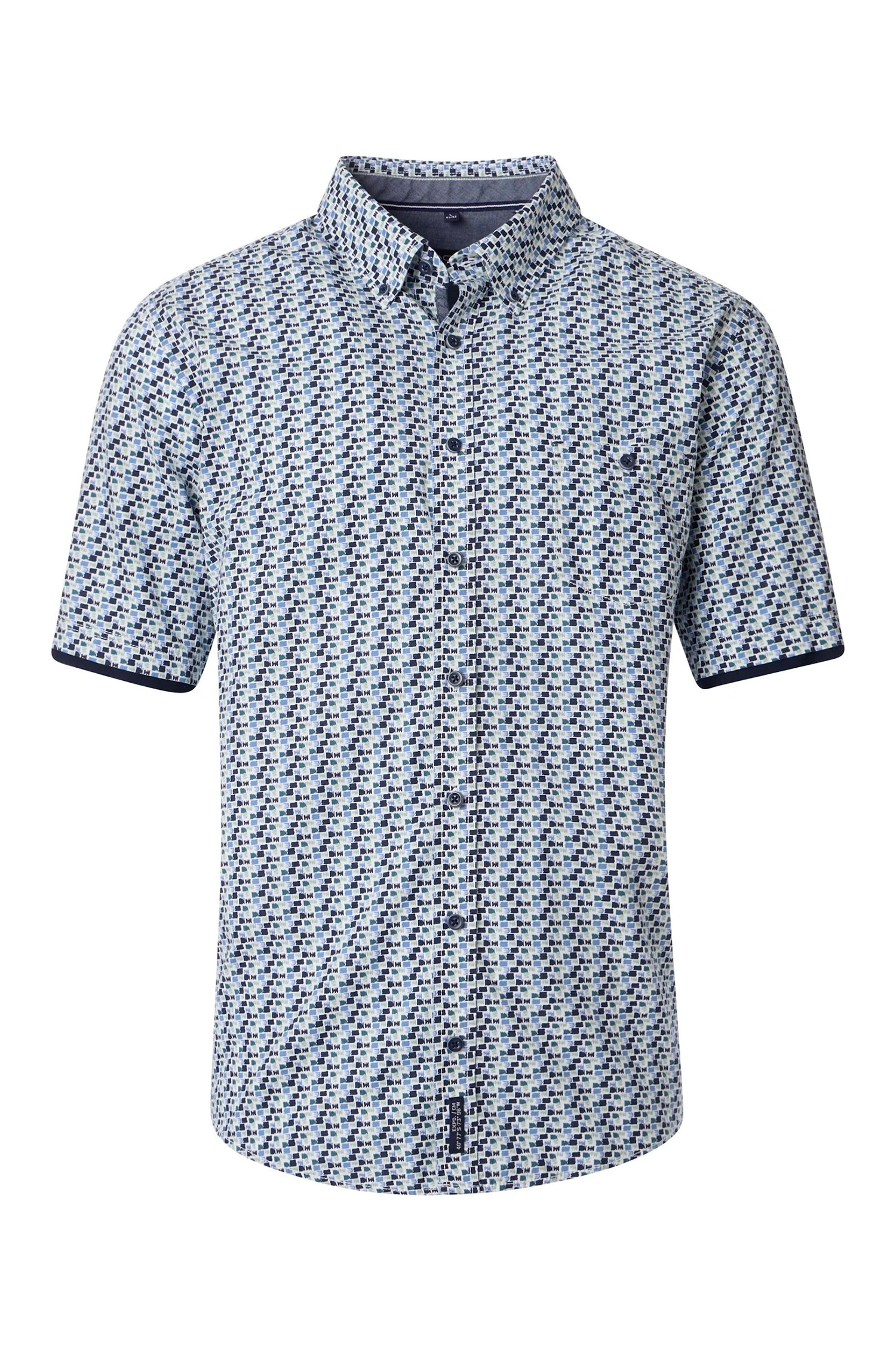 Camisas, Sport Manga Corta, 112951, MARINO | Zoom