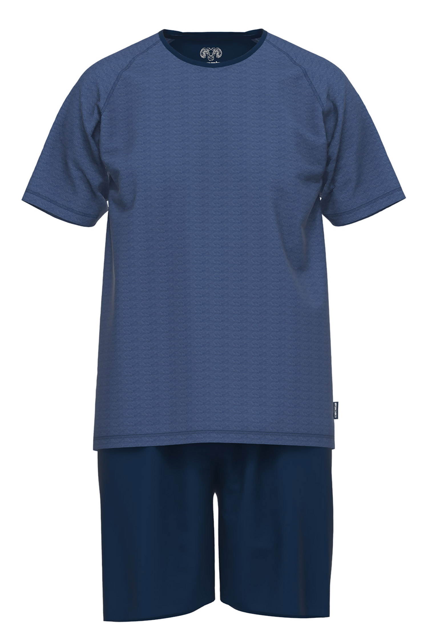 Homewear, Pijama M. Corta, 112954, MARINO | Zoom