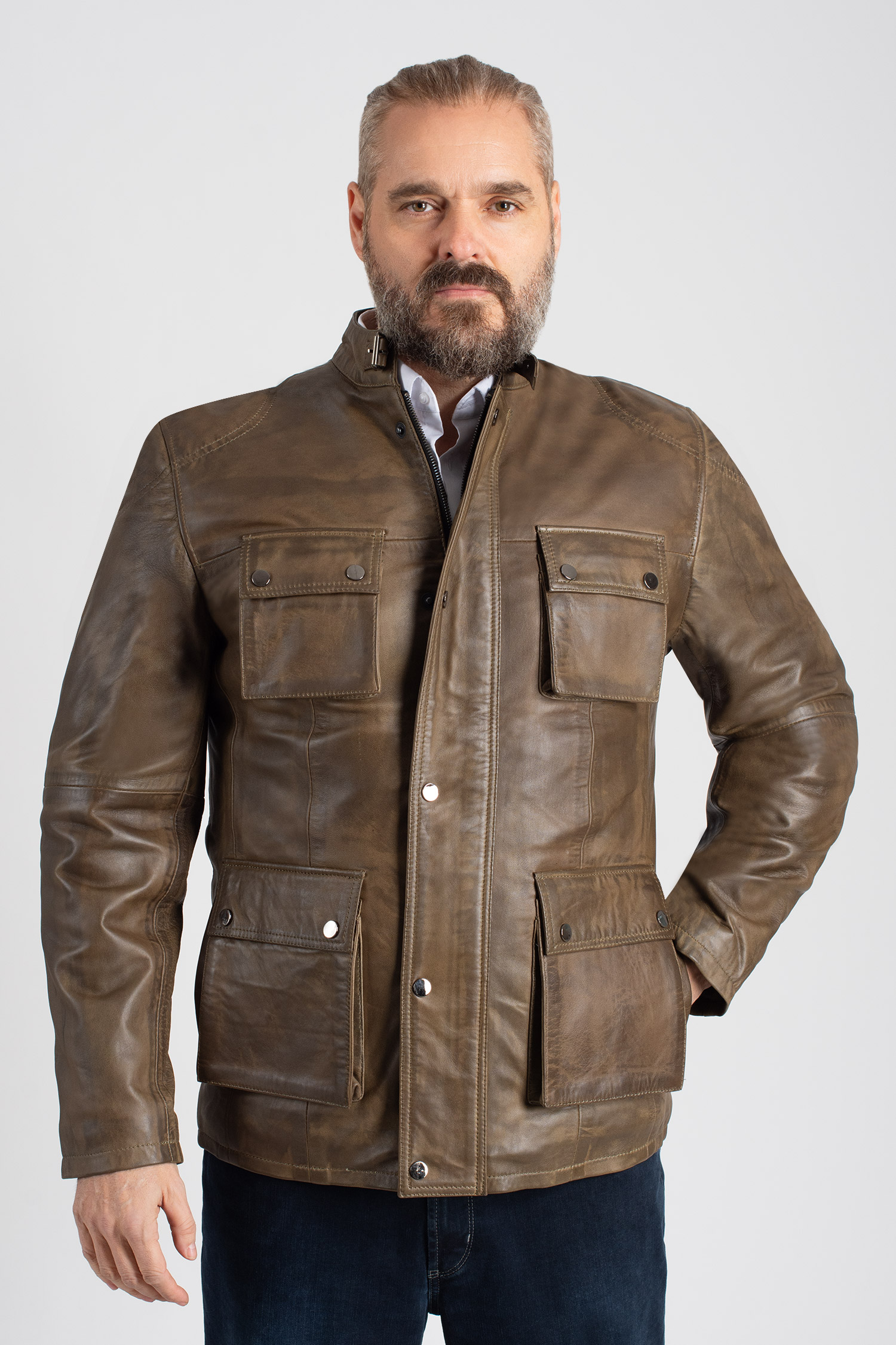 Abrigo, Chaquetones y Piel, 112973, MARRON | Zoom