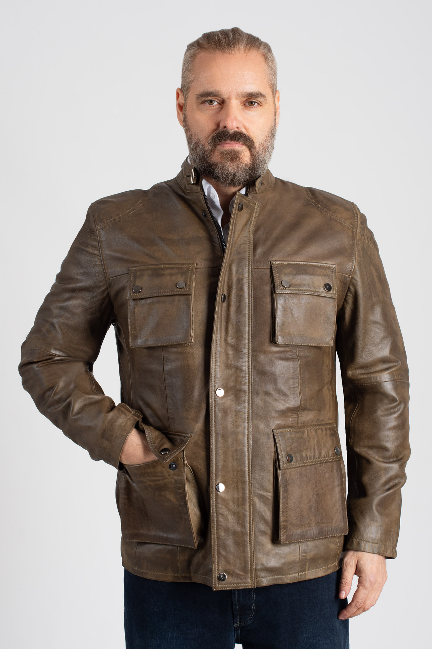 Abrigo, Chaquetones y Piel, 112973, MARRON | Zoom