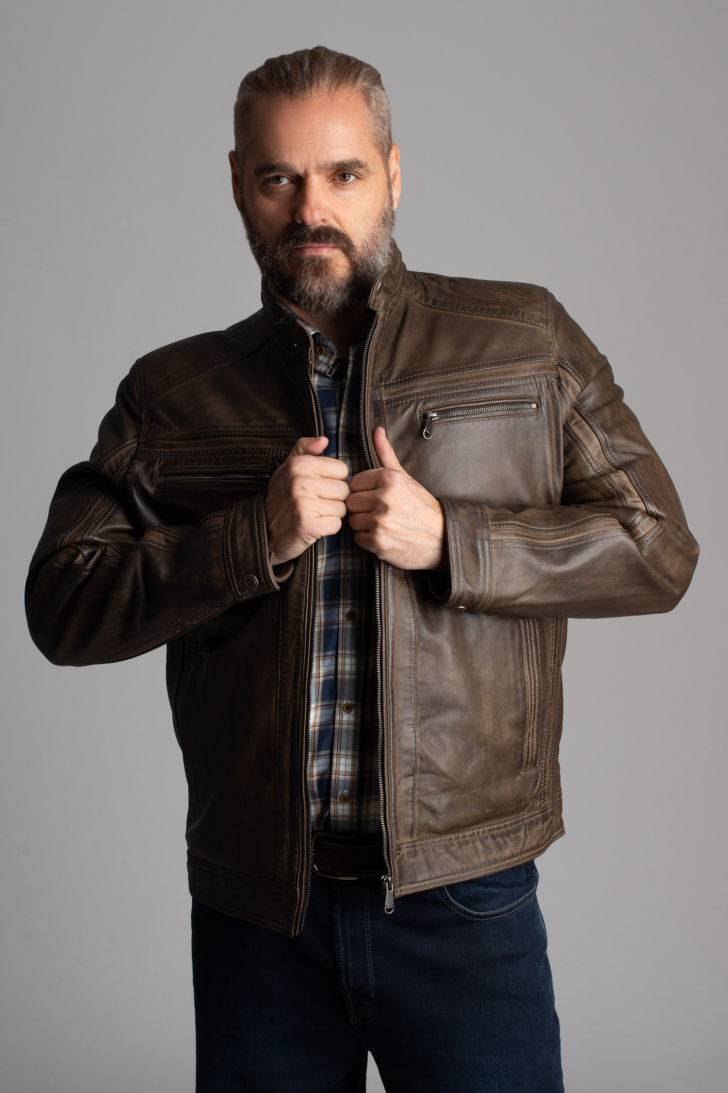 Abrigo, Chaquetones y Piel, 112974, MARRON | Zoom