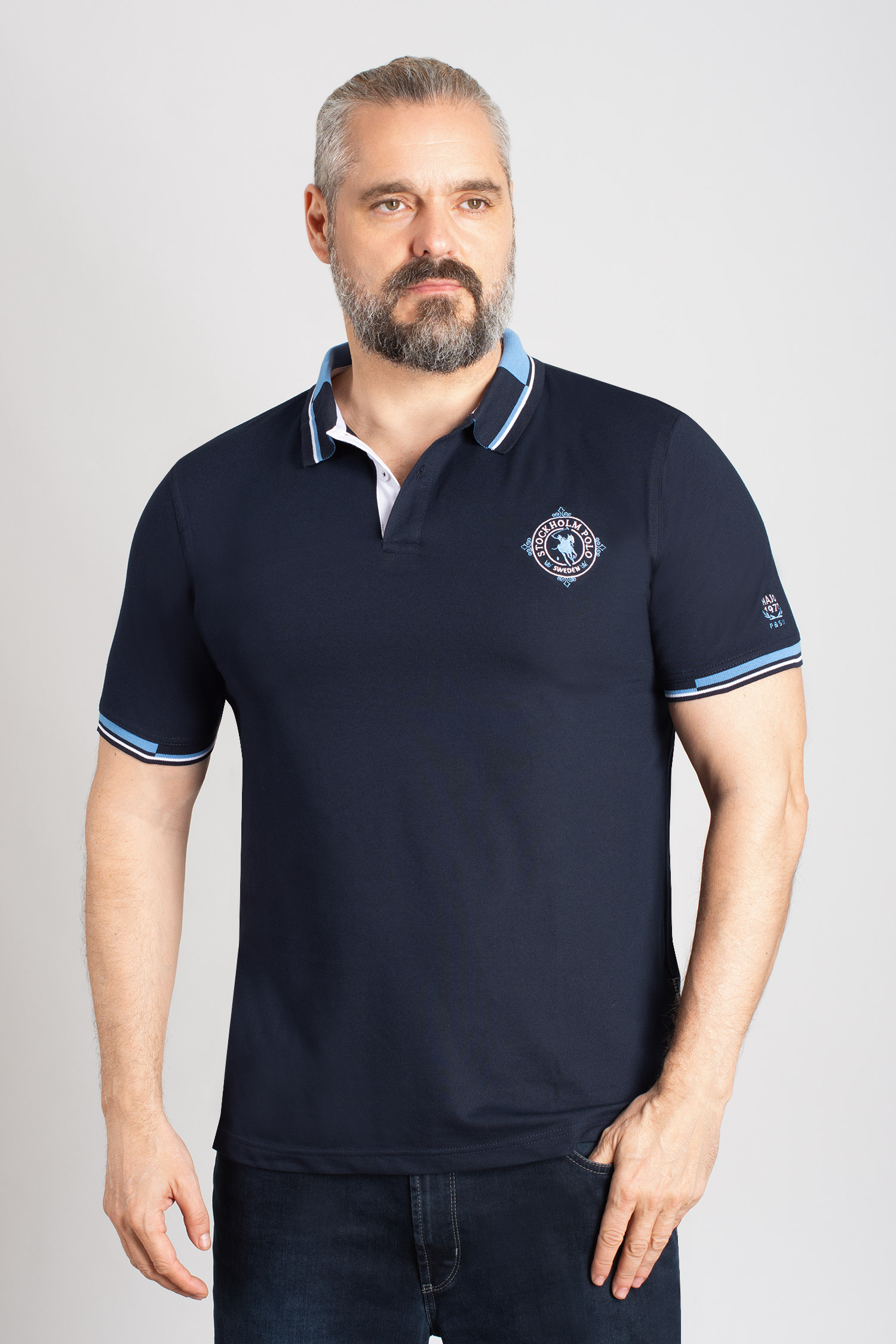 Sport, Polos M. Corta, 112994, MARINO | Zoom