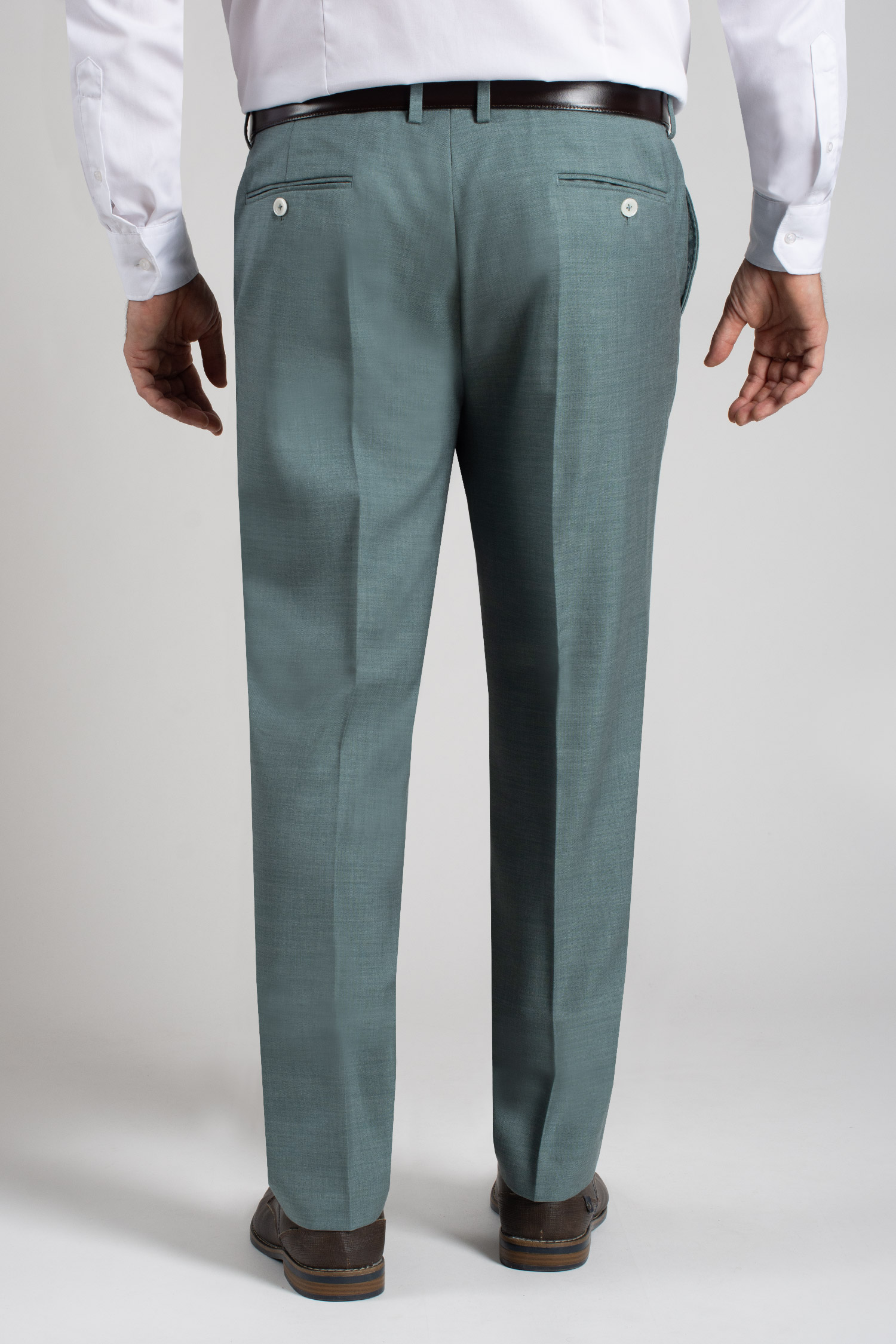 Pantalones, Vestir, 113007, VERDE | Zoom