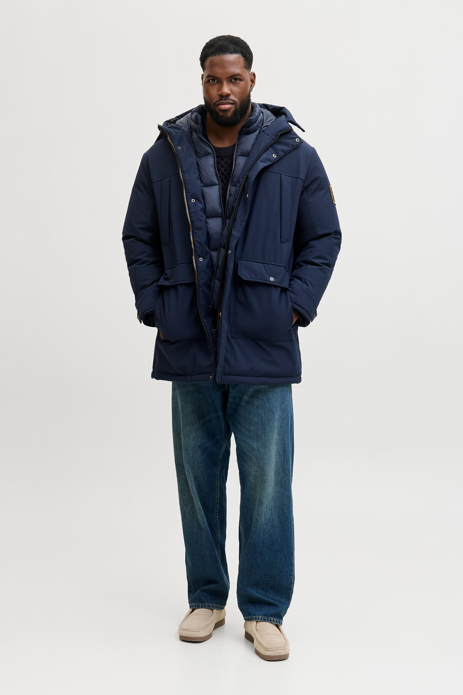 Abrigo, Chaquetones y Piel, 113026, MARINO | Zoom