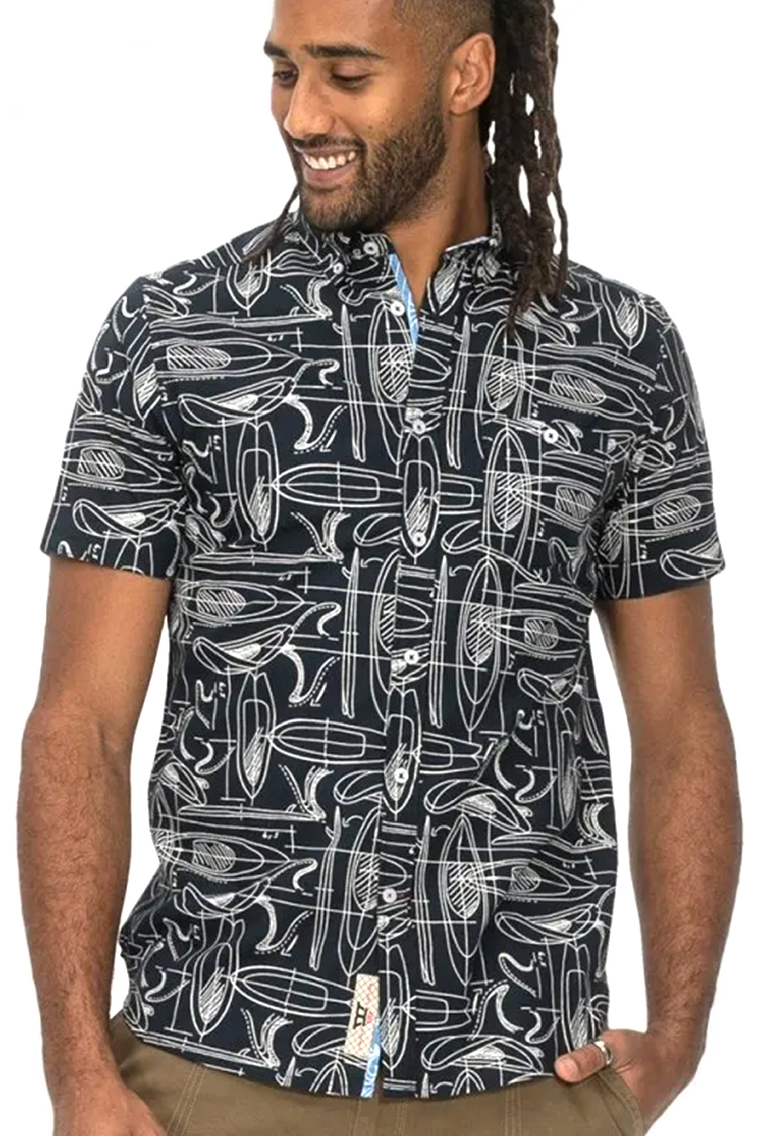 Camisas, Sport Manga Corta, 113027, MARINO | Zoom