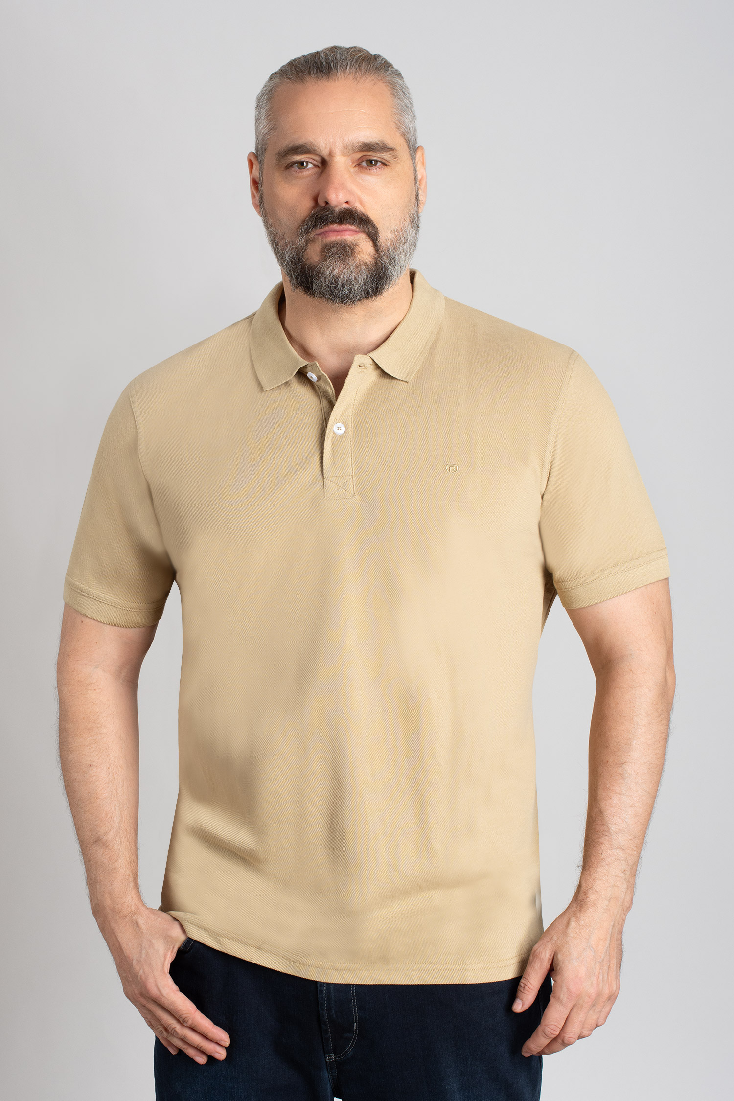 Sport, Polos M. Corta, 113040, BEIGE | Zoom