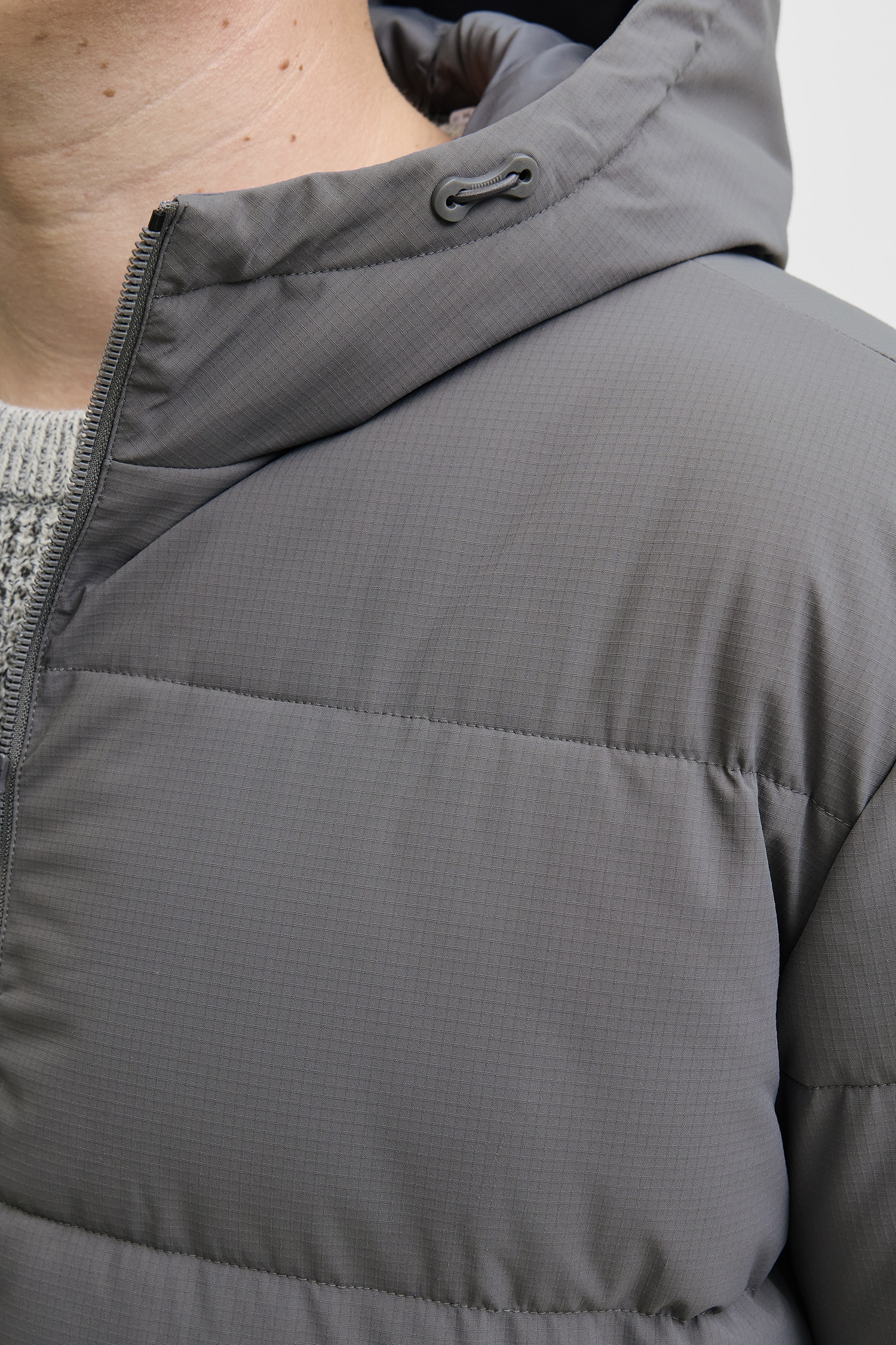 Abrigo, Chaquetones y Piel, 113049, GRIS MEDIO | Zoom