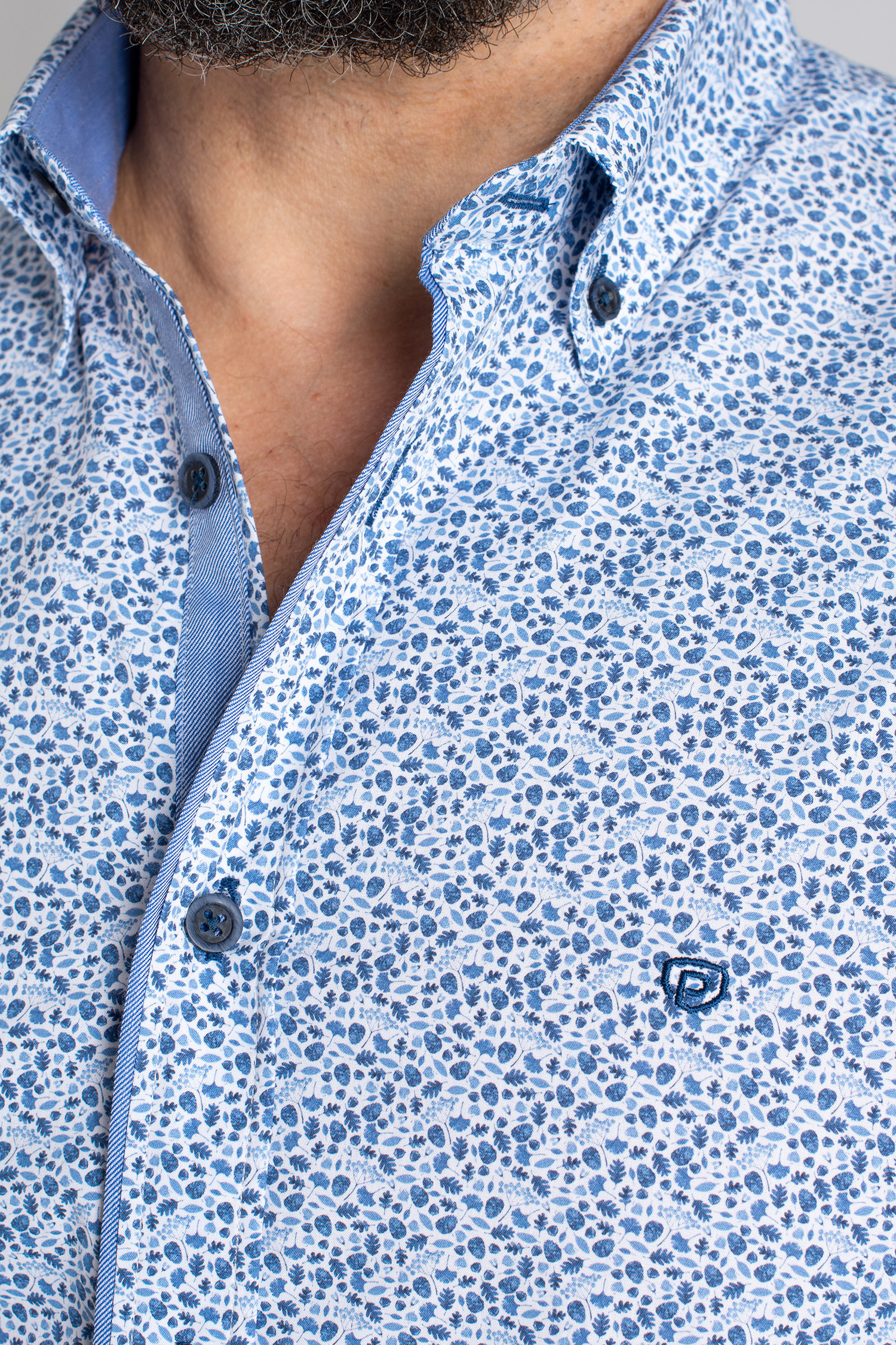 Camisas, Sport Manga Larga, 113071, MARINO | Zoom