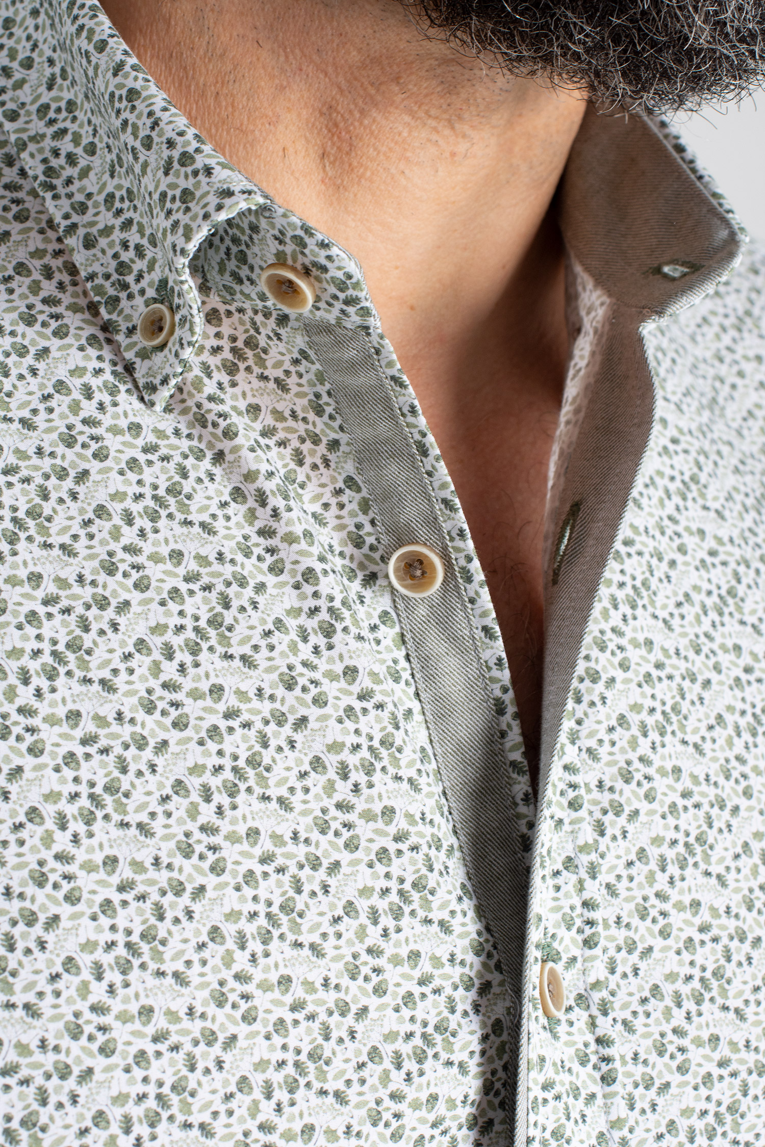 Camisas, Sport Manga Larga, 113071, VERDE | Zoom