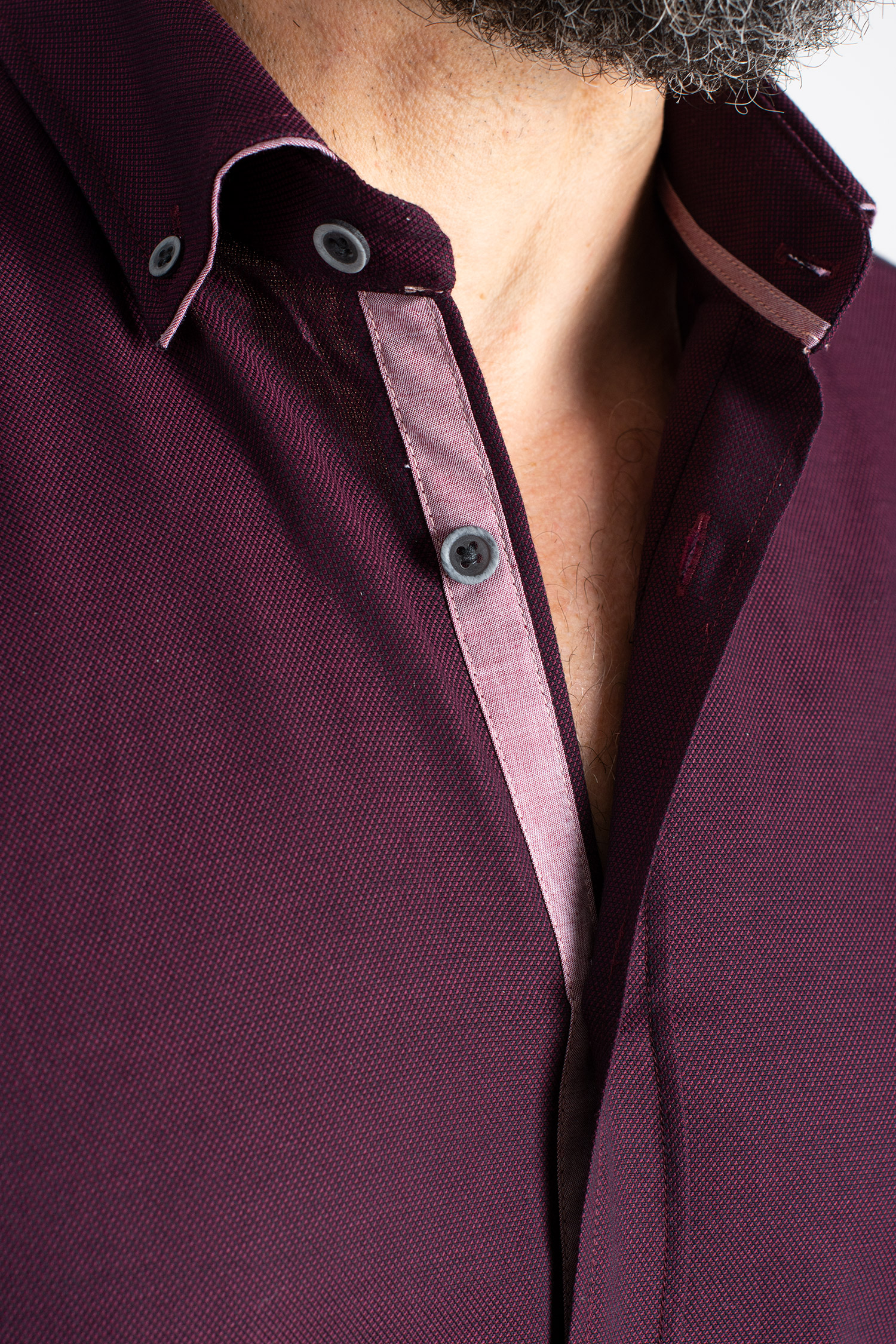 Camisas, Sport Manga Larga, 113073, GRANATE | Zoom