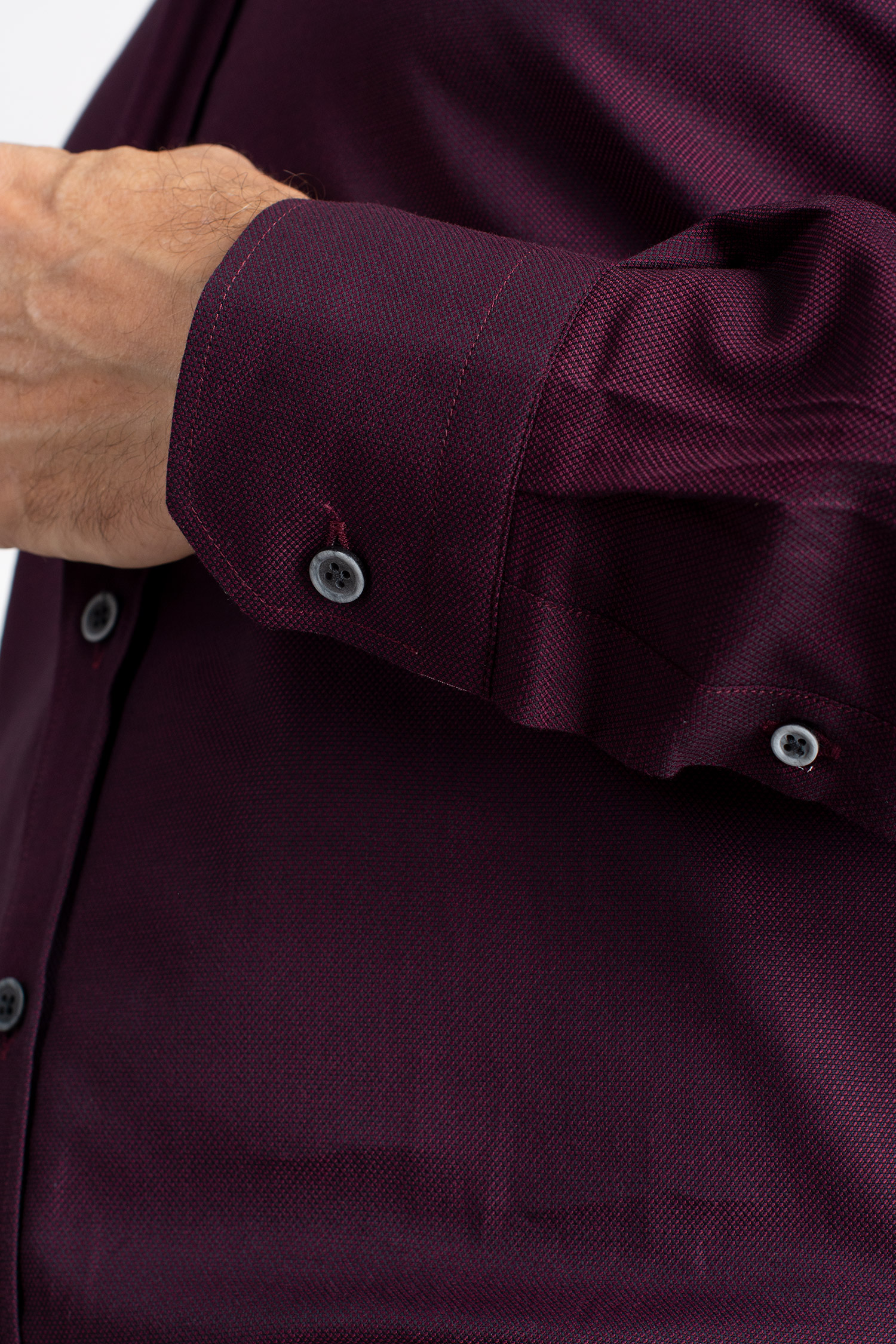 Camisas, Sport Manga Larga, 113073, GRANATE | Zoom