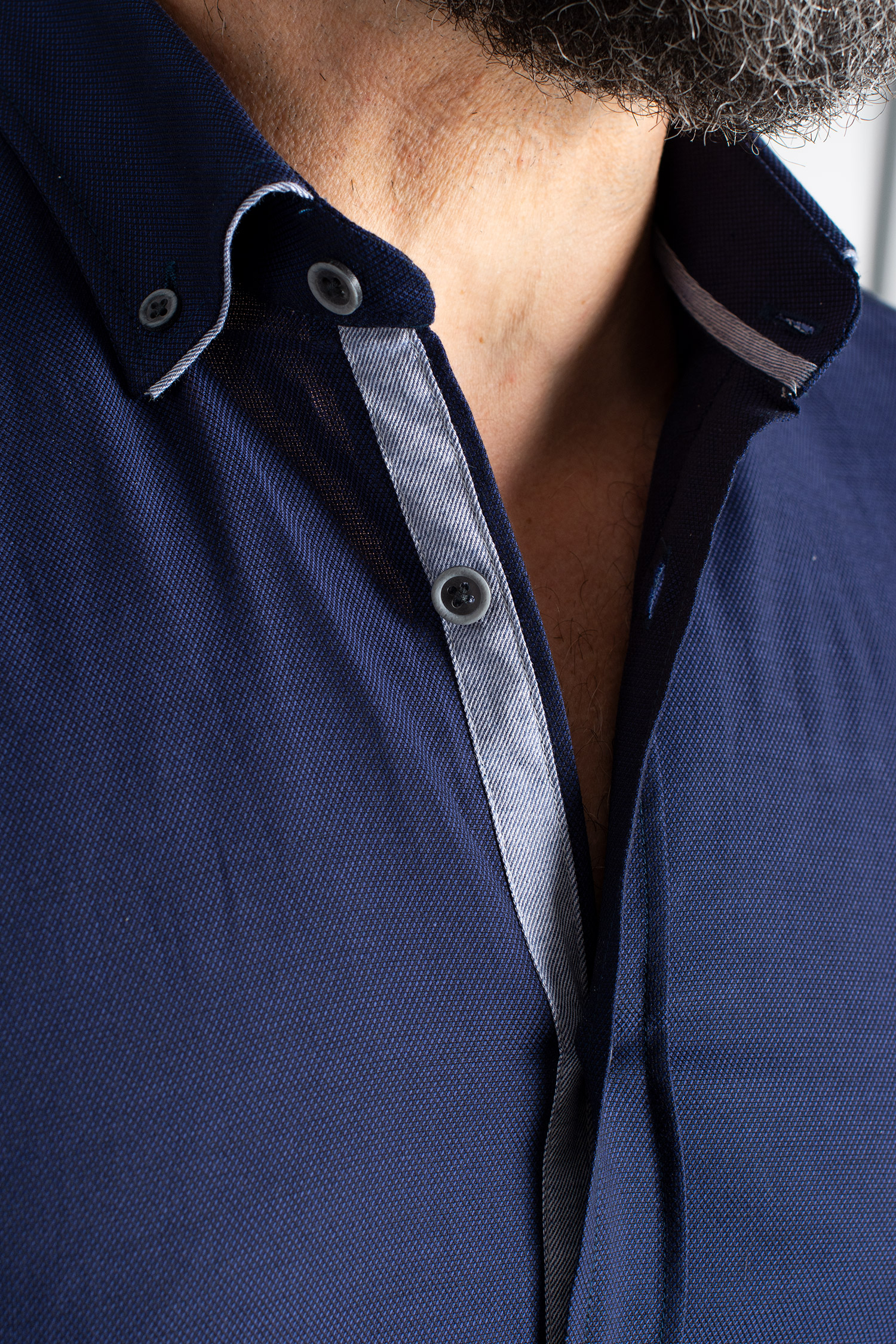 Camisas, Sport Manga Larga, 113073, MARINO | Zoom