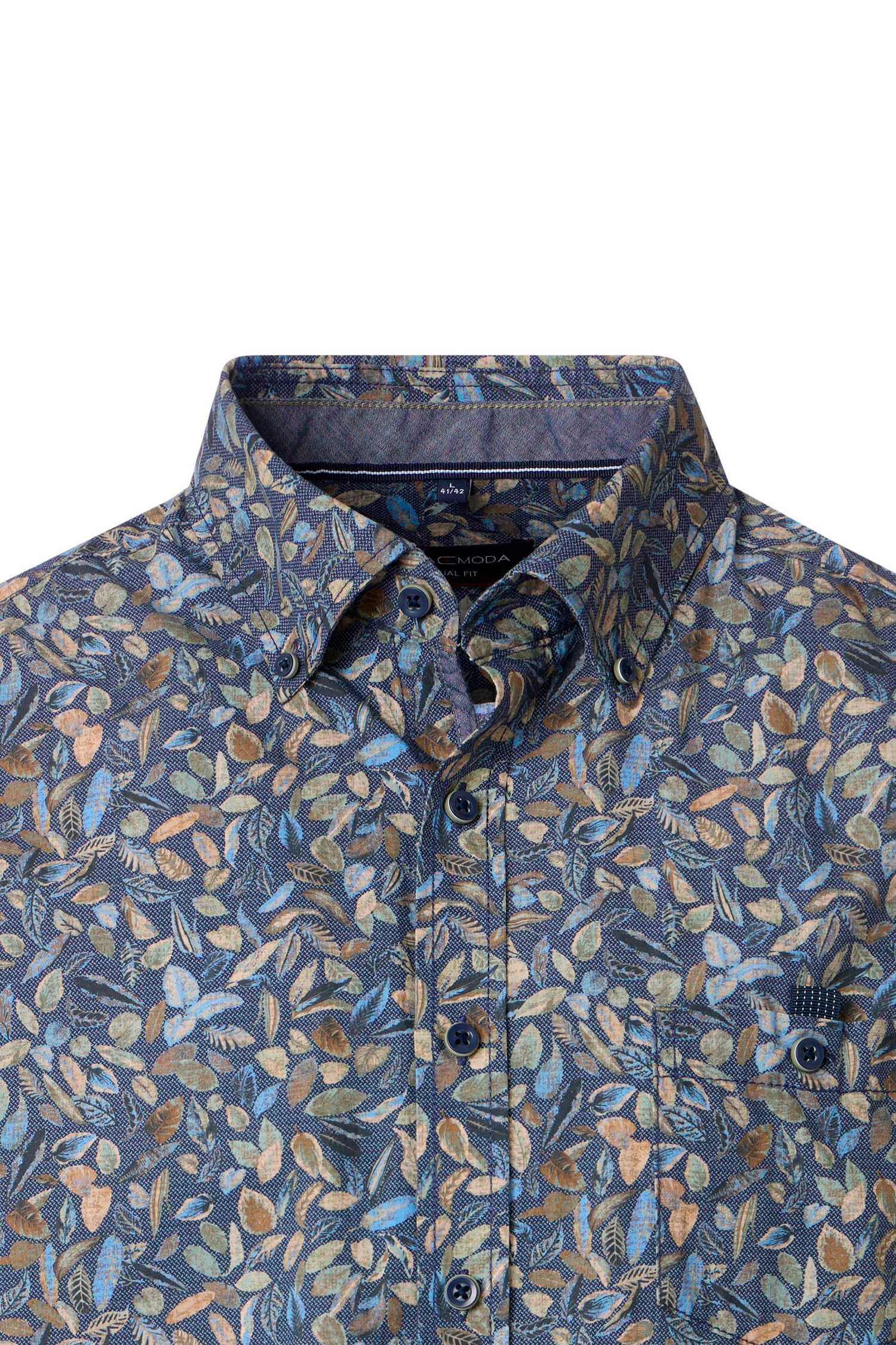 Camisas, Sport Manga Larga, 113075, MARINO | Zoom