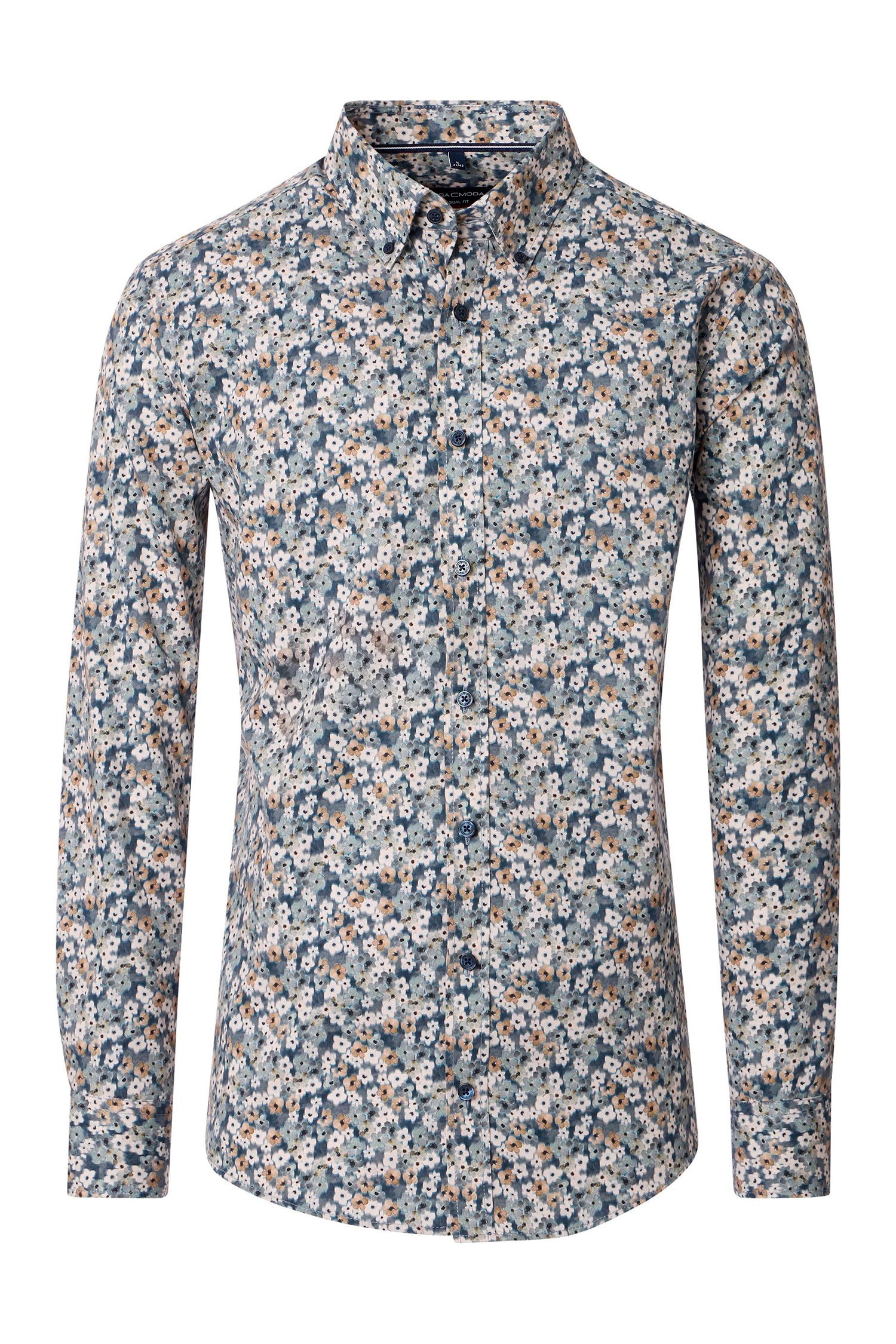 Camisas, Sport Manga Larga, 113077, MARINO | Zoom