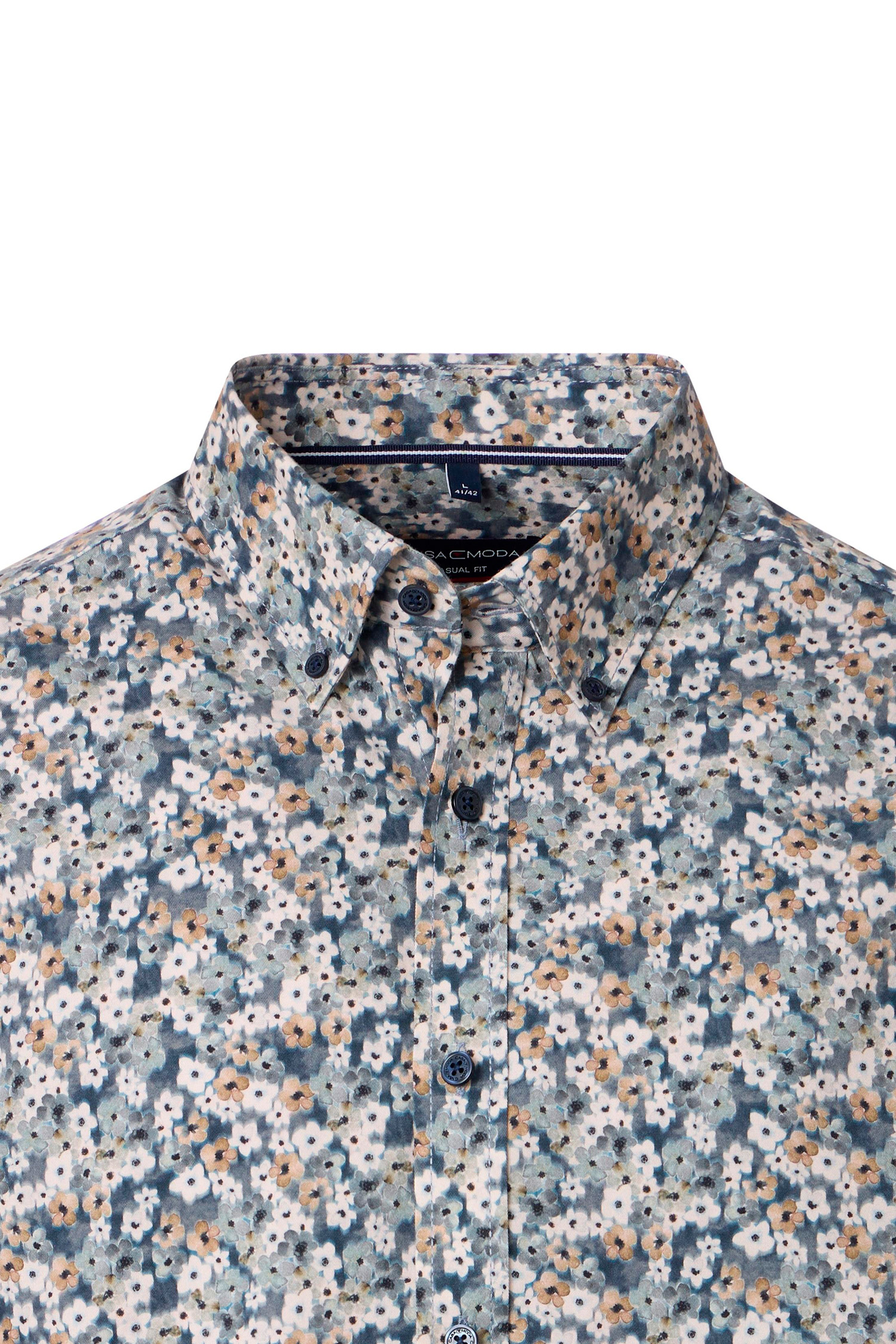 Camisas, Sport Manga Larga, 113077, MARINO | Zoom